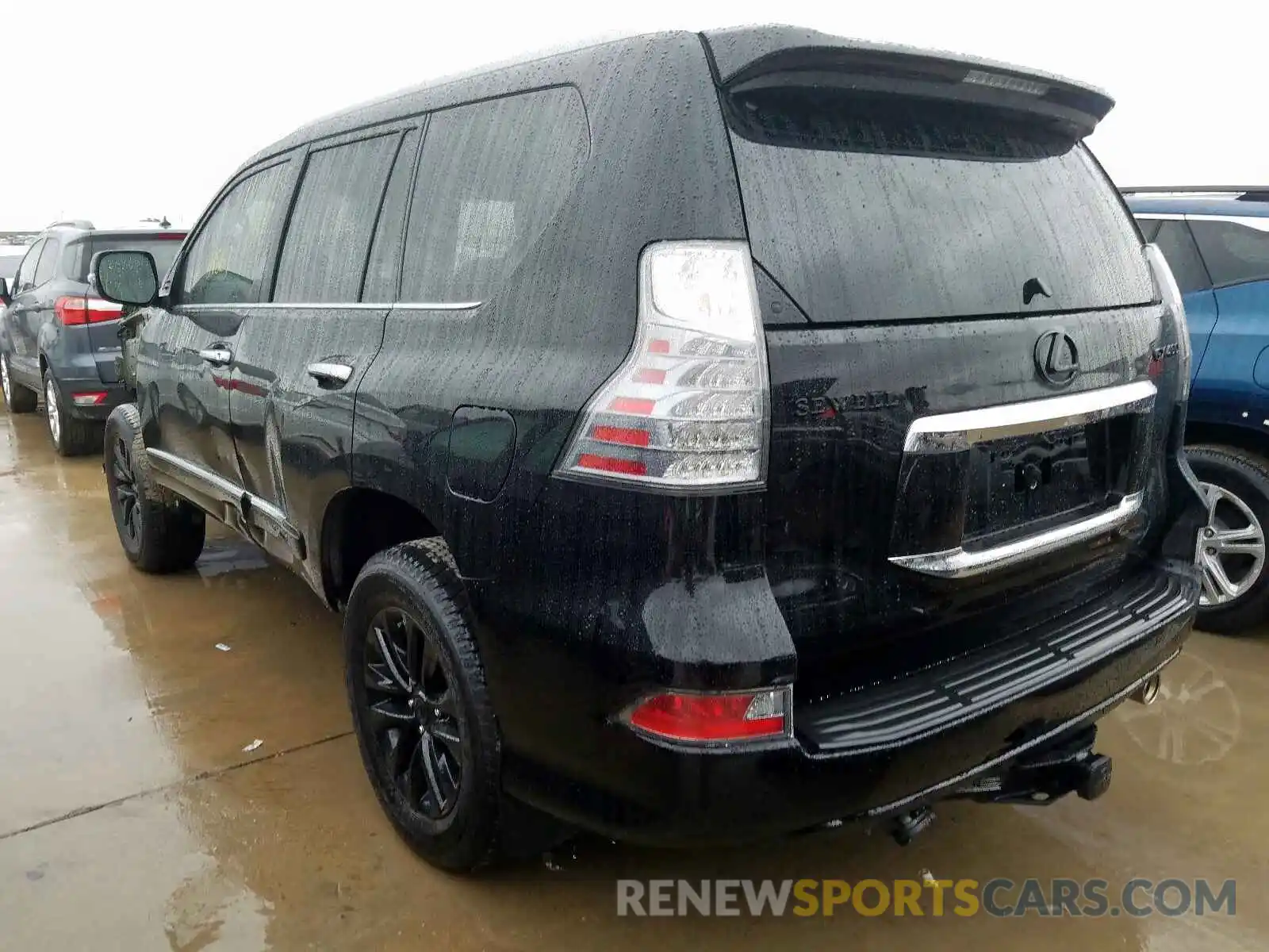 3 Фотография поврежденного автомобиля JTJBM7FX7K5230390 LEXUS GX 2019