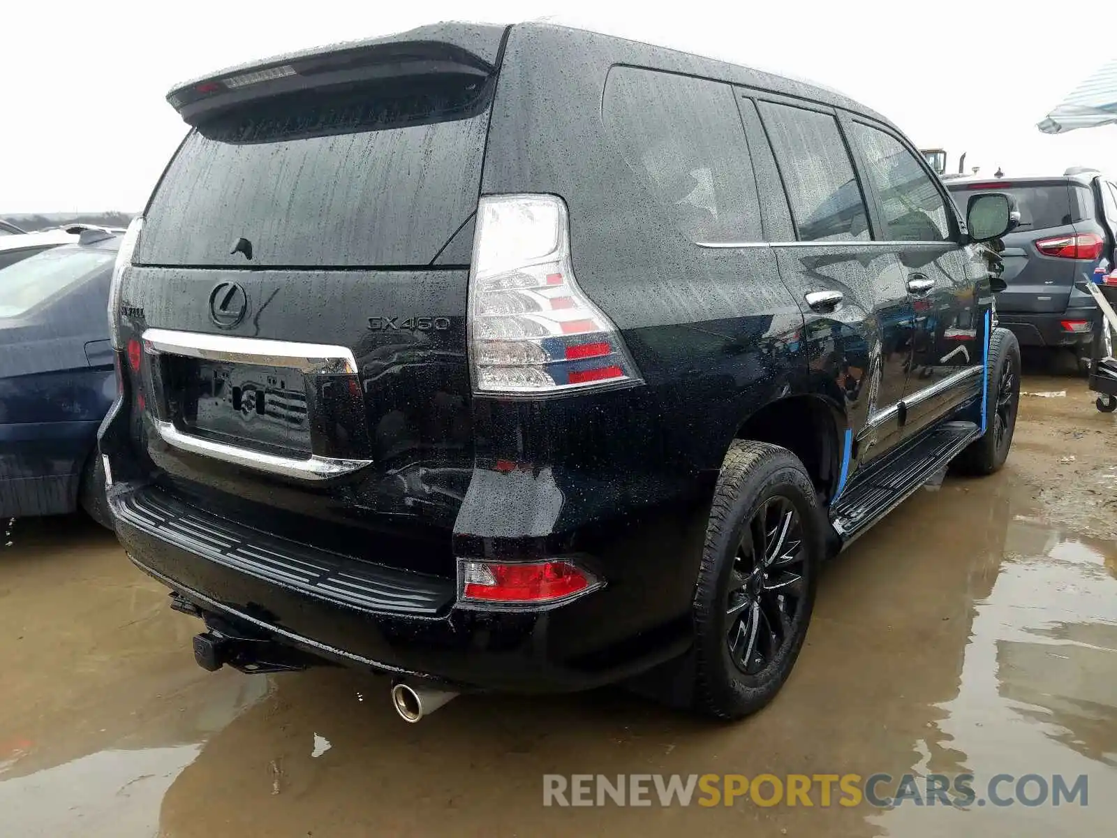 4 Фотография поврежденного автомобиля JTJBM7FX7K5230390 LEXUS GX 2019