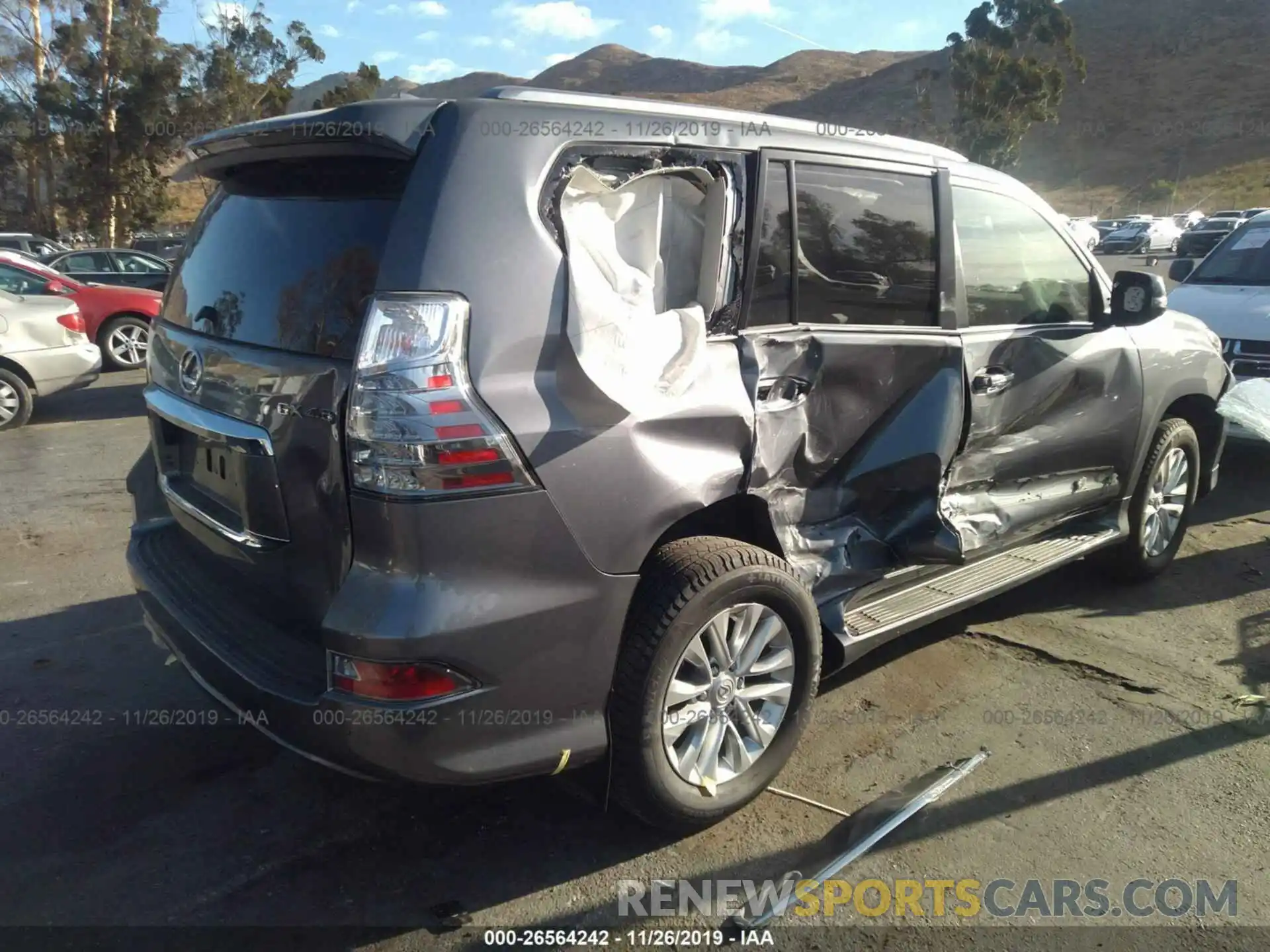 4 Photograph of a damaged car JTJBM7FX7K5231488 LEXUS GX 2019