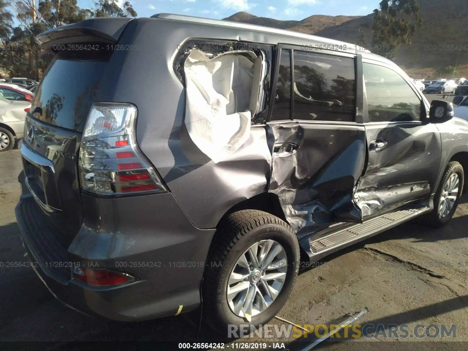 6 Photograph of a damaged car JTJBM7FX7K5231488 LEXUS GX 2019