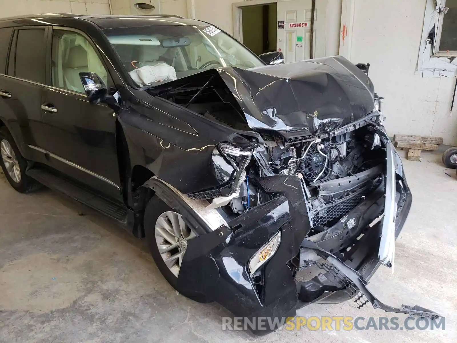 1 Photograph of a damaged car JTJBM7FX7K5231779 LEXUS GX 2019