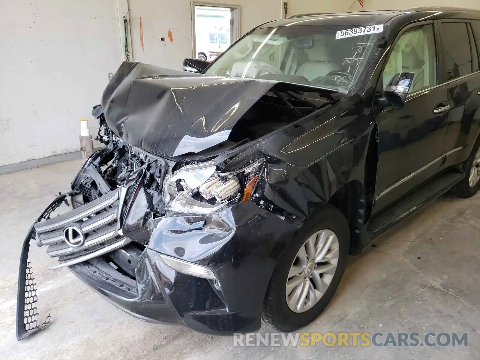 2 Photograph of a damaged car JTJBM7FX7K5231779 LEXUS GX 2019