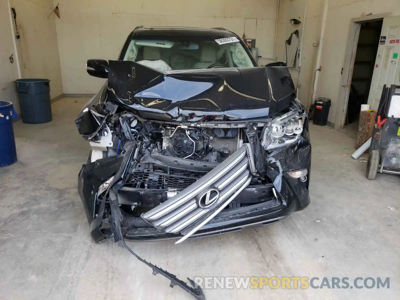 9 Photograph of a damaged car JTJBM7FX7K5231779 LEXUS GX 2019