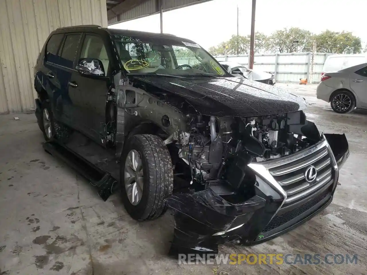 1 Photograph of a damaged car JTJBM7FX7K5232110 LEXUS GX 2019