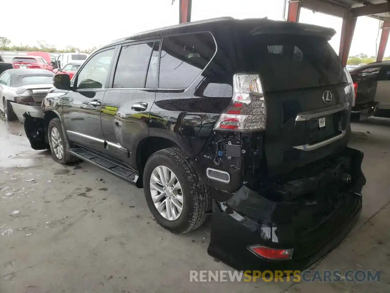 3 Photograph of a damaged car JTJBM7FX7K5232110 LEXUS GX 2019