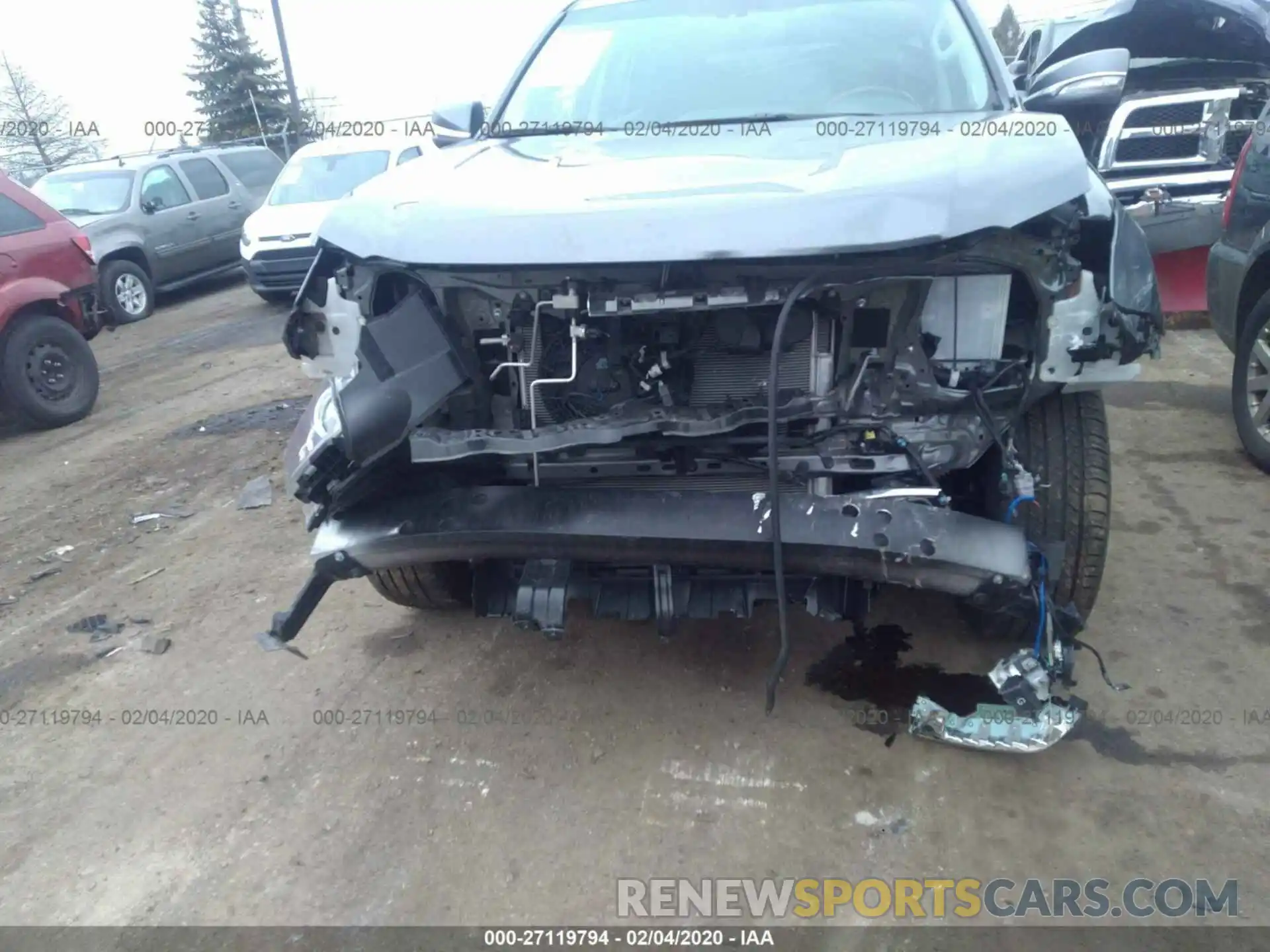 6 Photograph of a damaged car JTJBM7FX7K5232513 LEXUS GX 2019