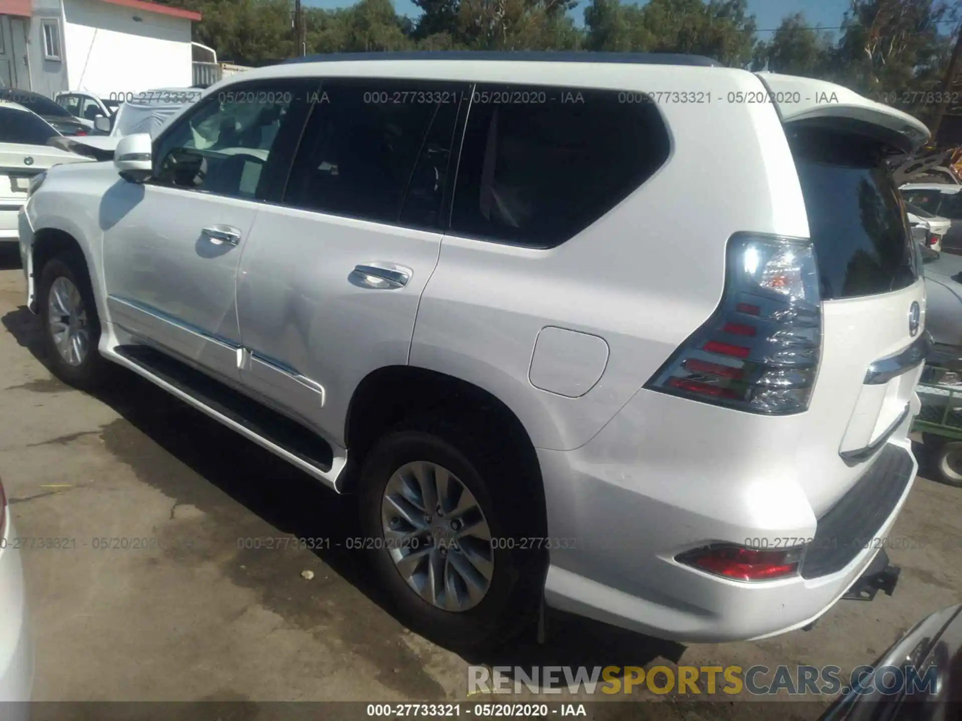 3 Photograph of a damaged car JTJBM7FX7K5233788 LEXUS GX 2019