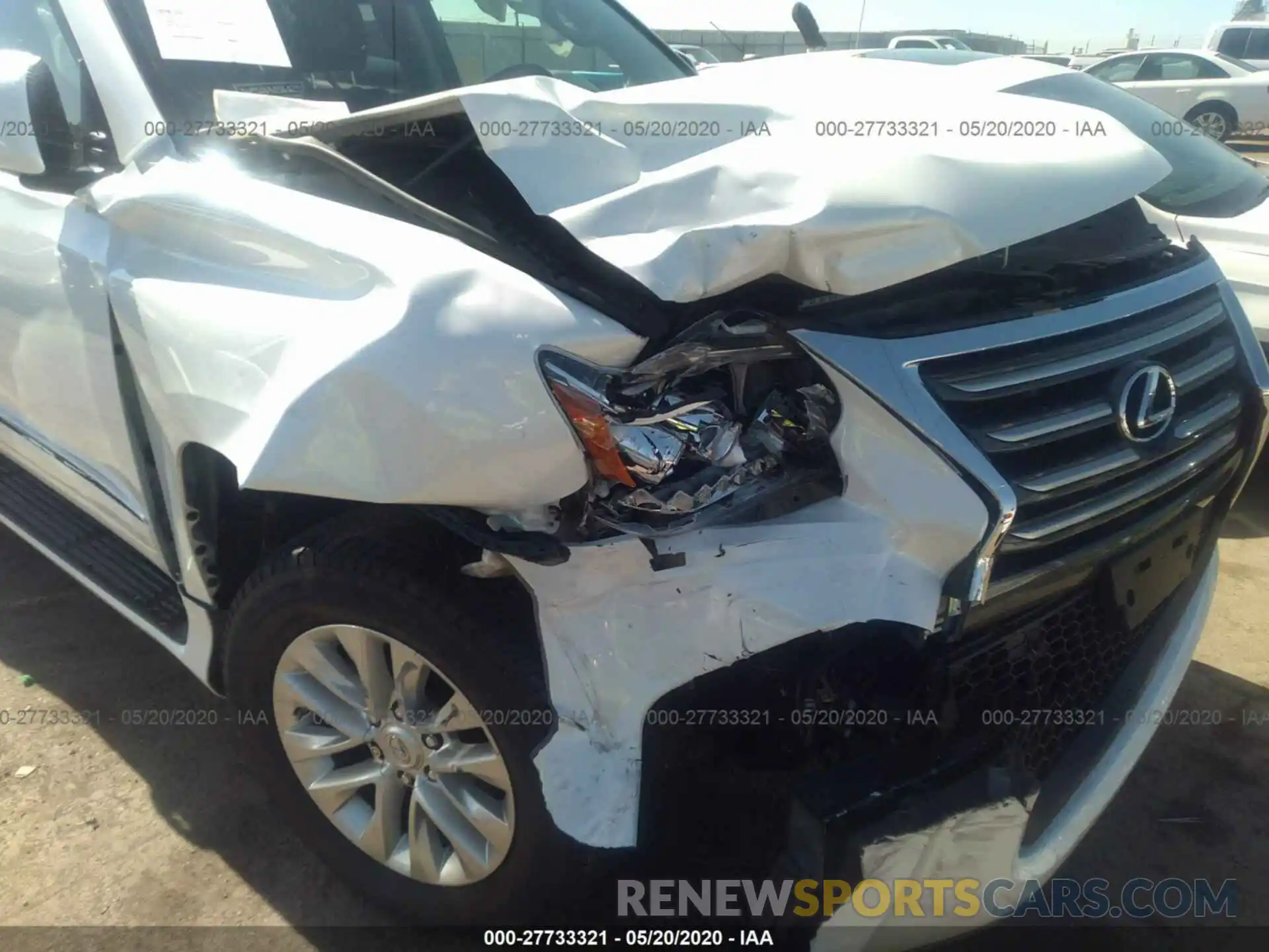 6 Photograph of a damaged car JTJBM7FX7K5233788 LEXUS GX 2019