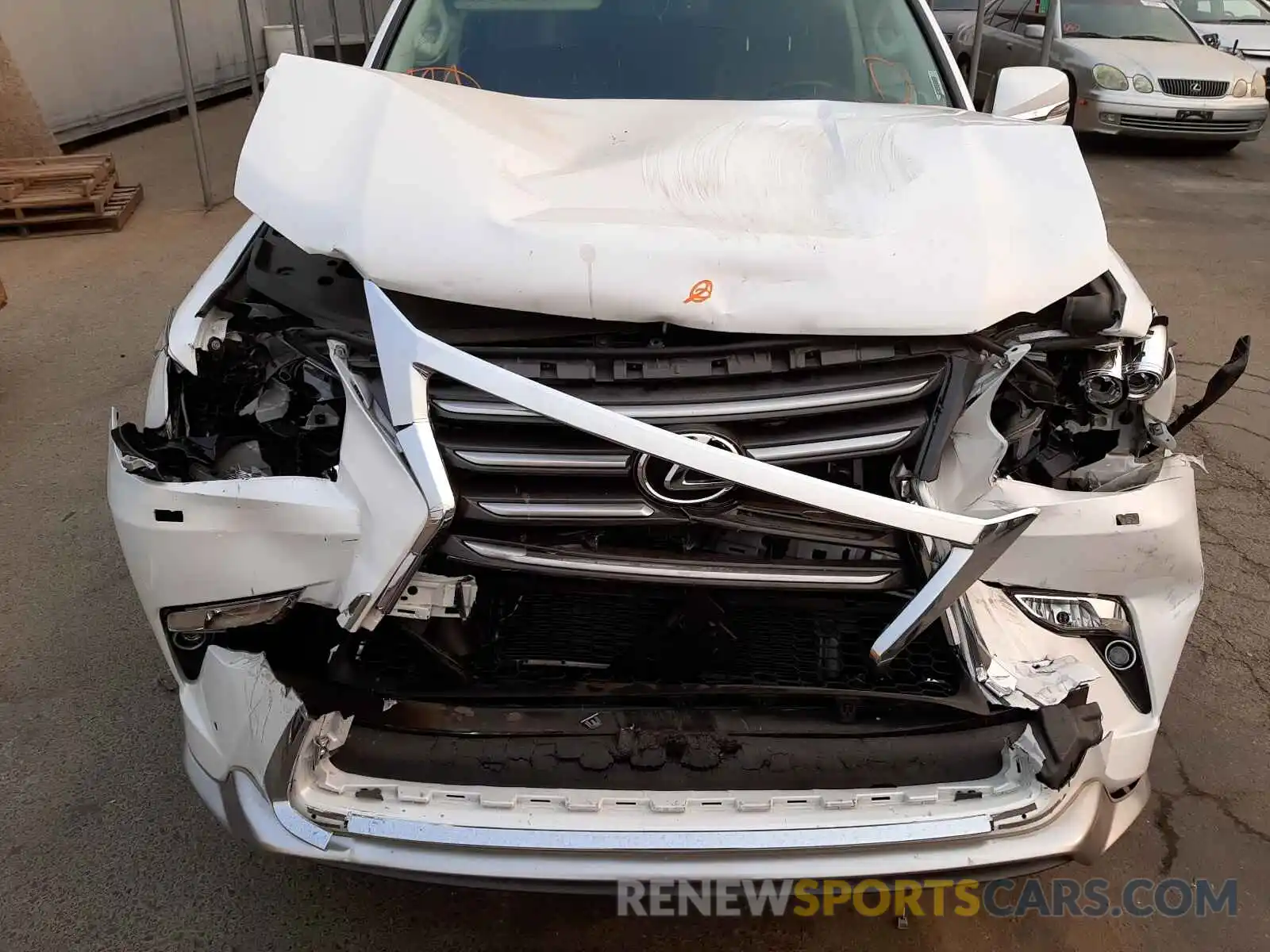 7 Photograph of a damaged car JTJBM7FX7K5235170 LEXUS GX 2019