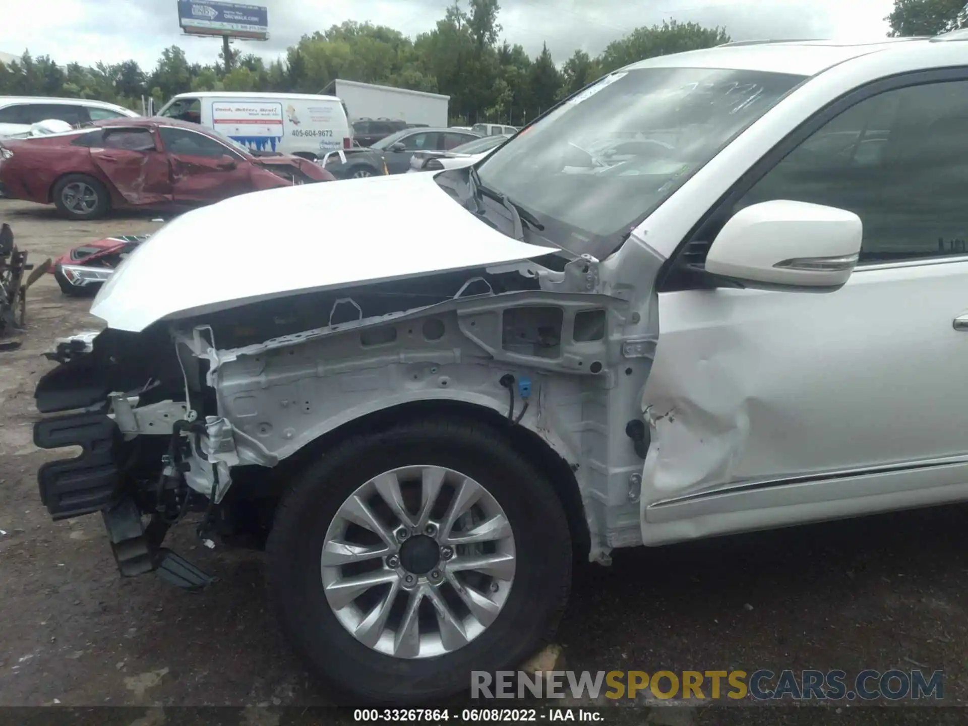 6 Photograph of a damaged car JTJBM7FX7K5237310 LEXUS GX 2019