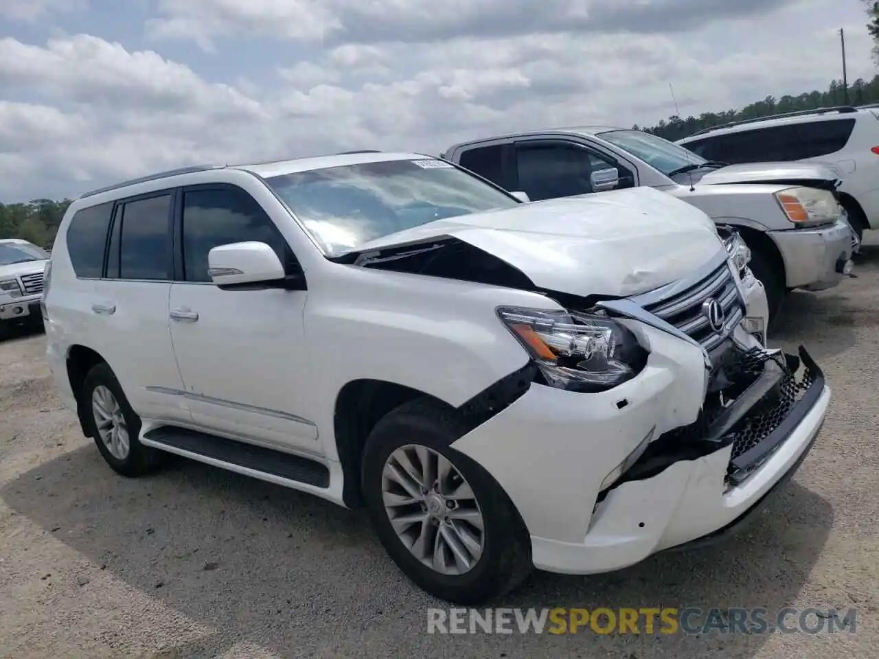 1 Photograph of a damaged car JTJBM7FX7K5237761 LEXUS GX 2019