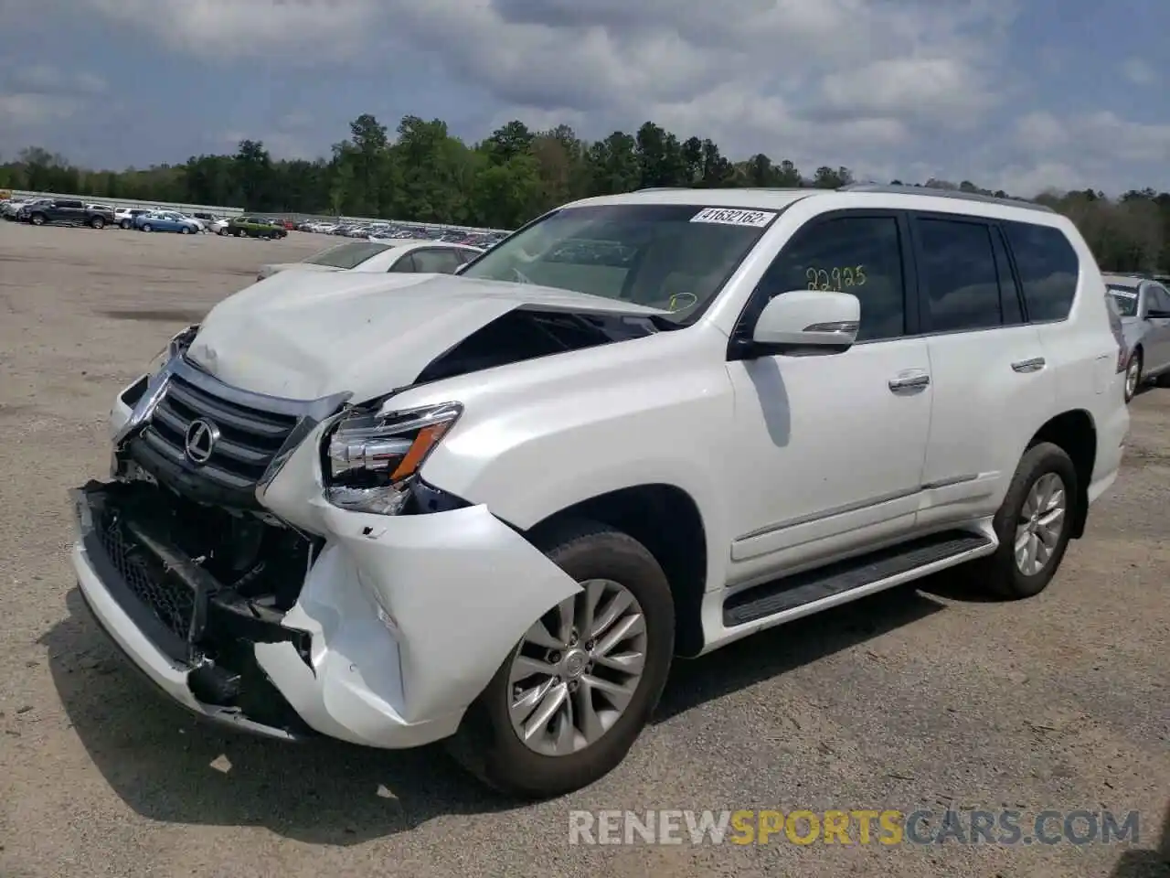 2 Photograph of a damaged car JTJBM7FX7K5237761 LEXUS GX 2019