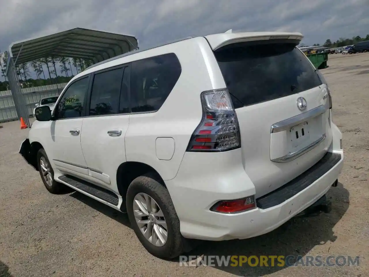 3 Фотография поврежденного автомобиля JTJBM7FX7K5237761 LEXUS GX 2019