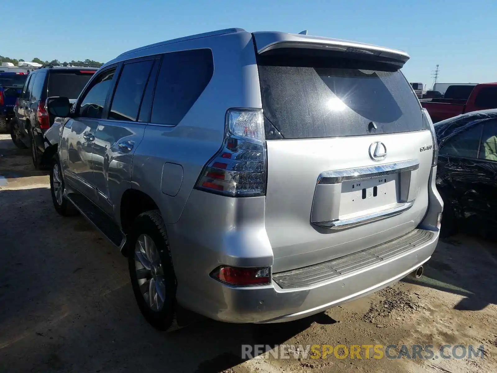 3 Фотография поврежденного автомобиля JTJBM7FX7K5238411 LEXUS GX 2019