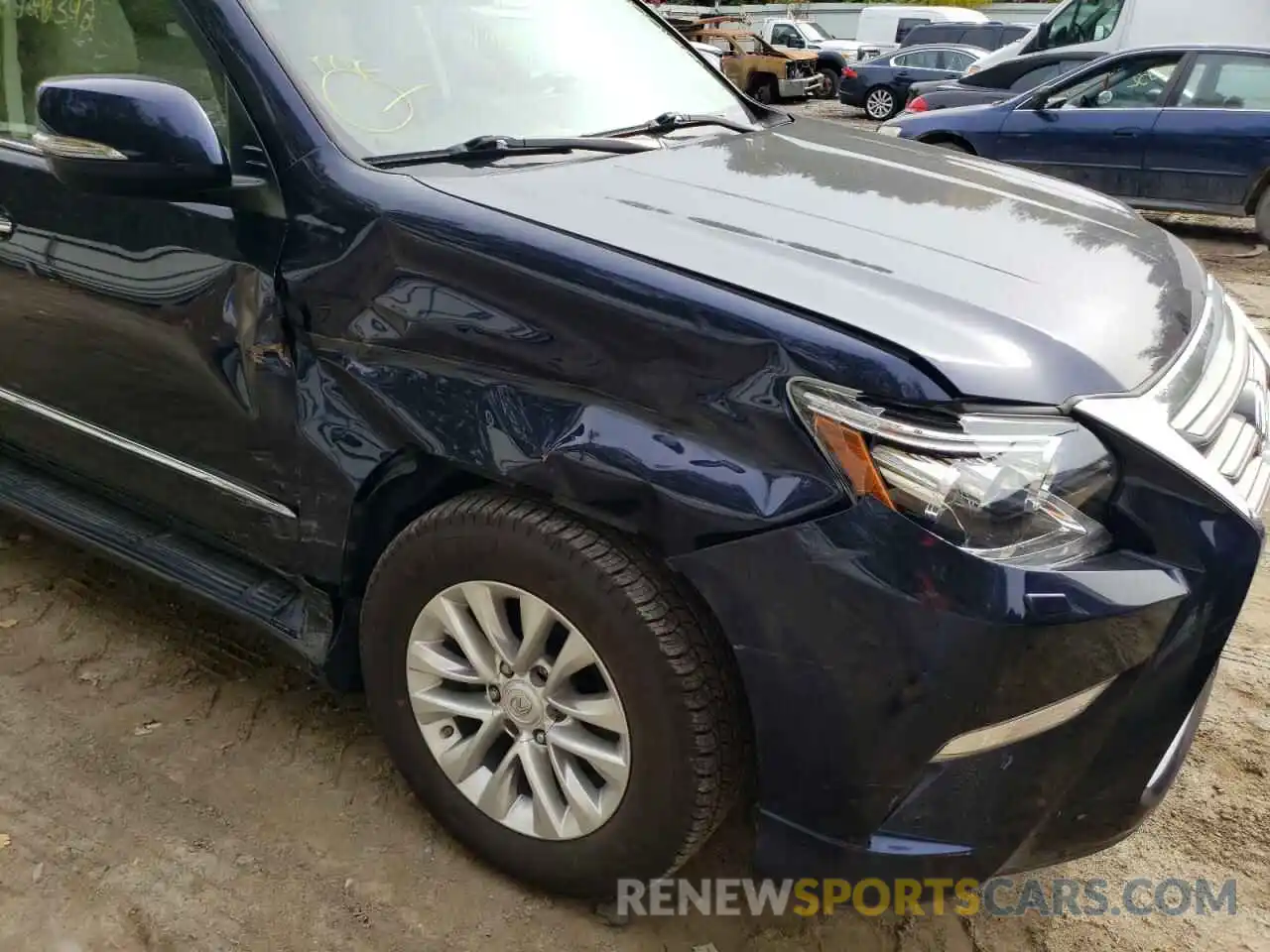 9 Photograph of a damaged car JTJBM7FX8K5210553 LEXUS GX 2019