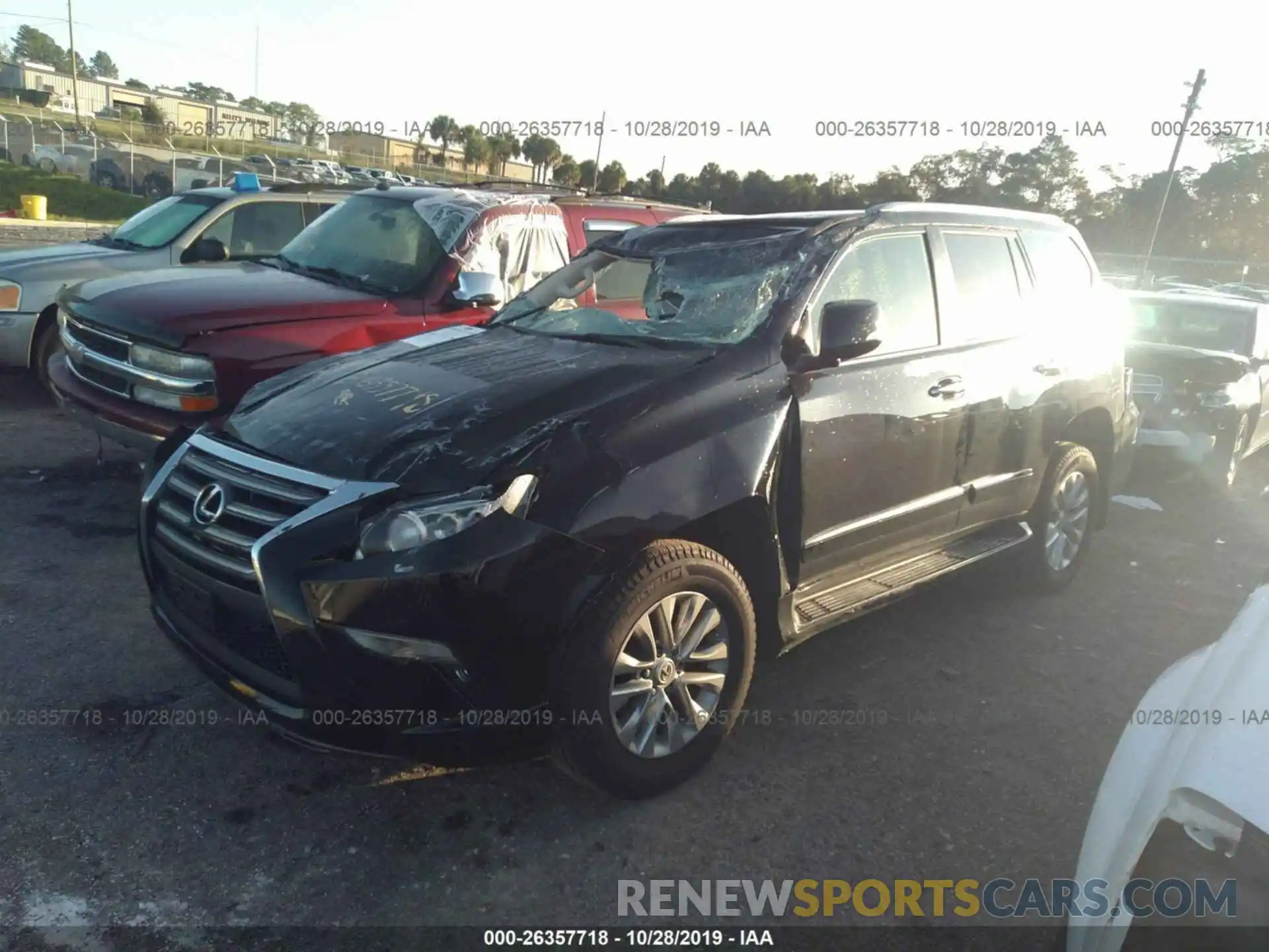 2 Photograph of a damaged car JTJBM7FX8K5210892 LEXUS GX 2019