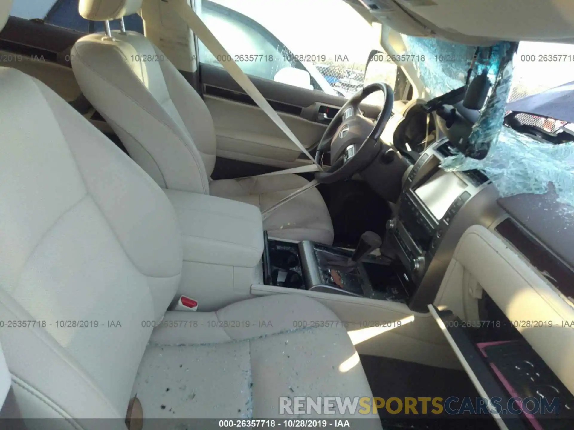 5 Photograph of a damaged car JTJBM7FX8K5210892 LEXUS GX 2019