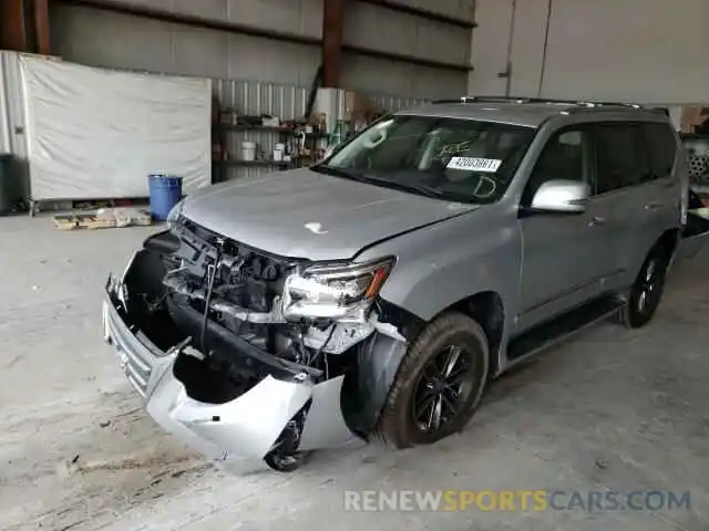 2 Photograph of a damaged car JTJBM7FX8K5211928 LEXUS GX 2019