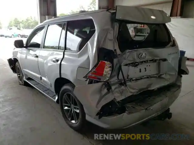 3 Photograph of a damaged car JTJBM7FX8K5211928 LEXUS GX 2019