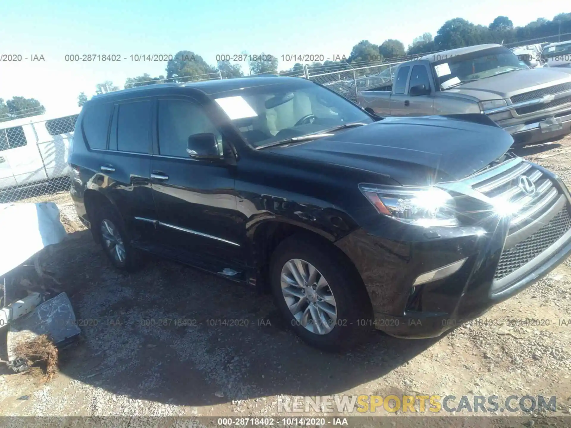 1 Photograph of a damaged car JTJBM7FX8K5213050 LEXUS GX 2019