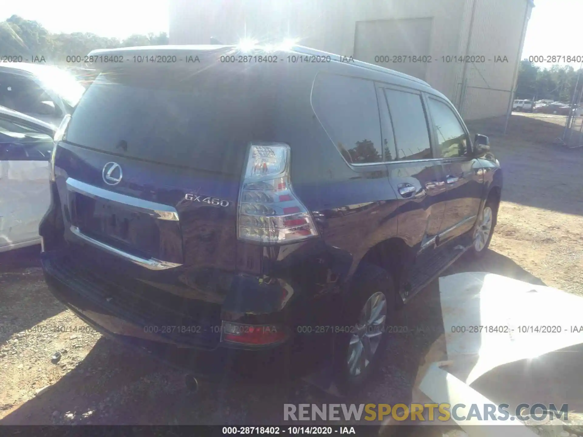 4 Photograph of a damaged car JTJBM7FX8K5213050 LEXUS GX 2019