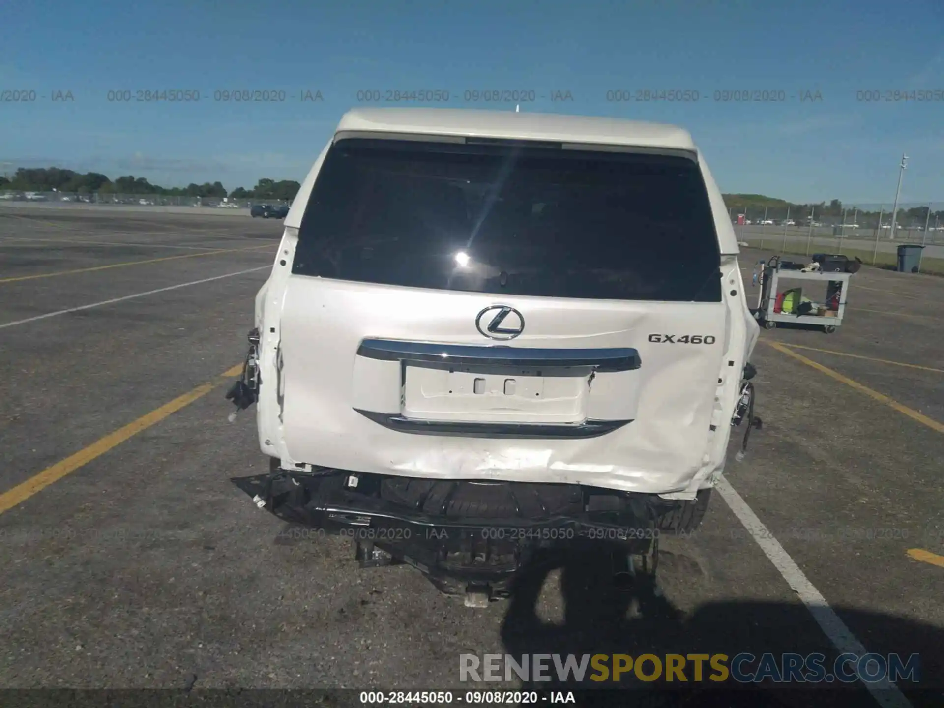 6 Photograph of a damaged car JTJBM7FX8K5215753 LEXUS GX 2019