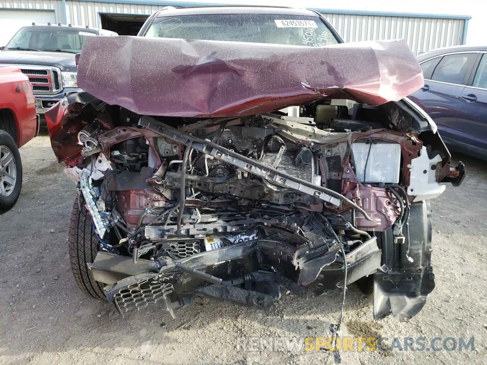 9 Photograph of a damaged car JTJBM7FX8K5215798 LEXUS GX 2019