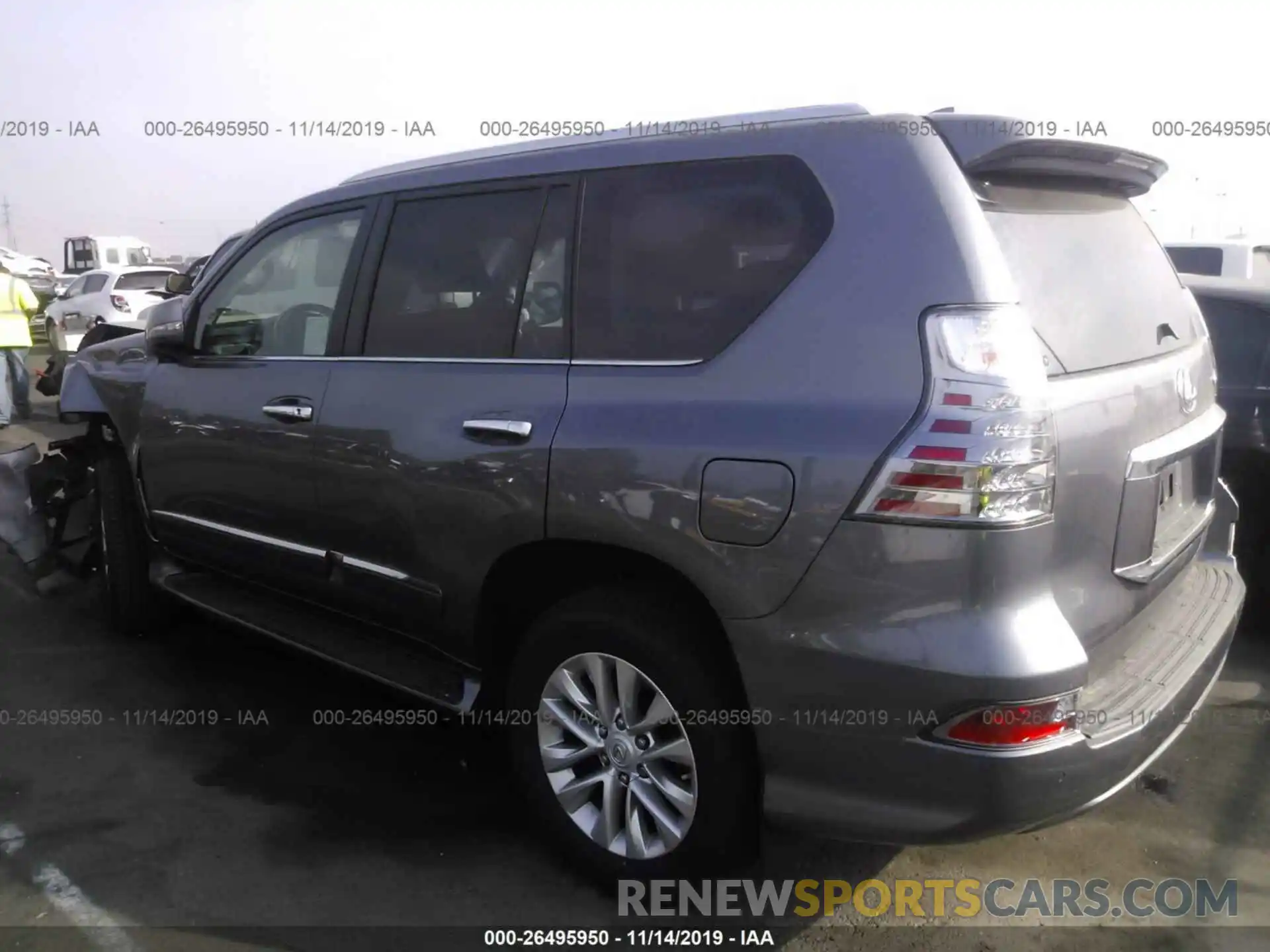 3 Фотография поврежденного автомобиля JTJBM7FX8K5217776 LEXUS GX 2019