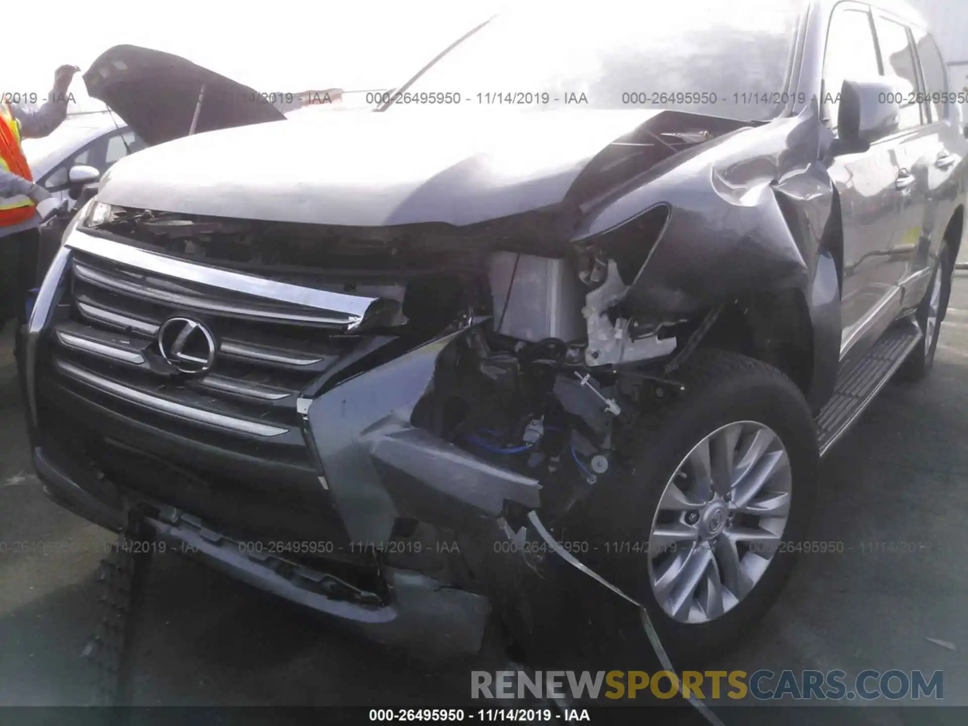 6 Photograph of a damaged car JTJBM7FX8K5217776 LEXUS GX 2019