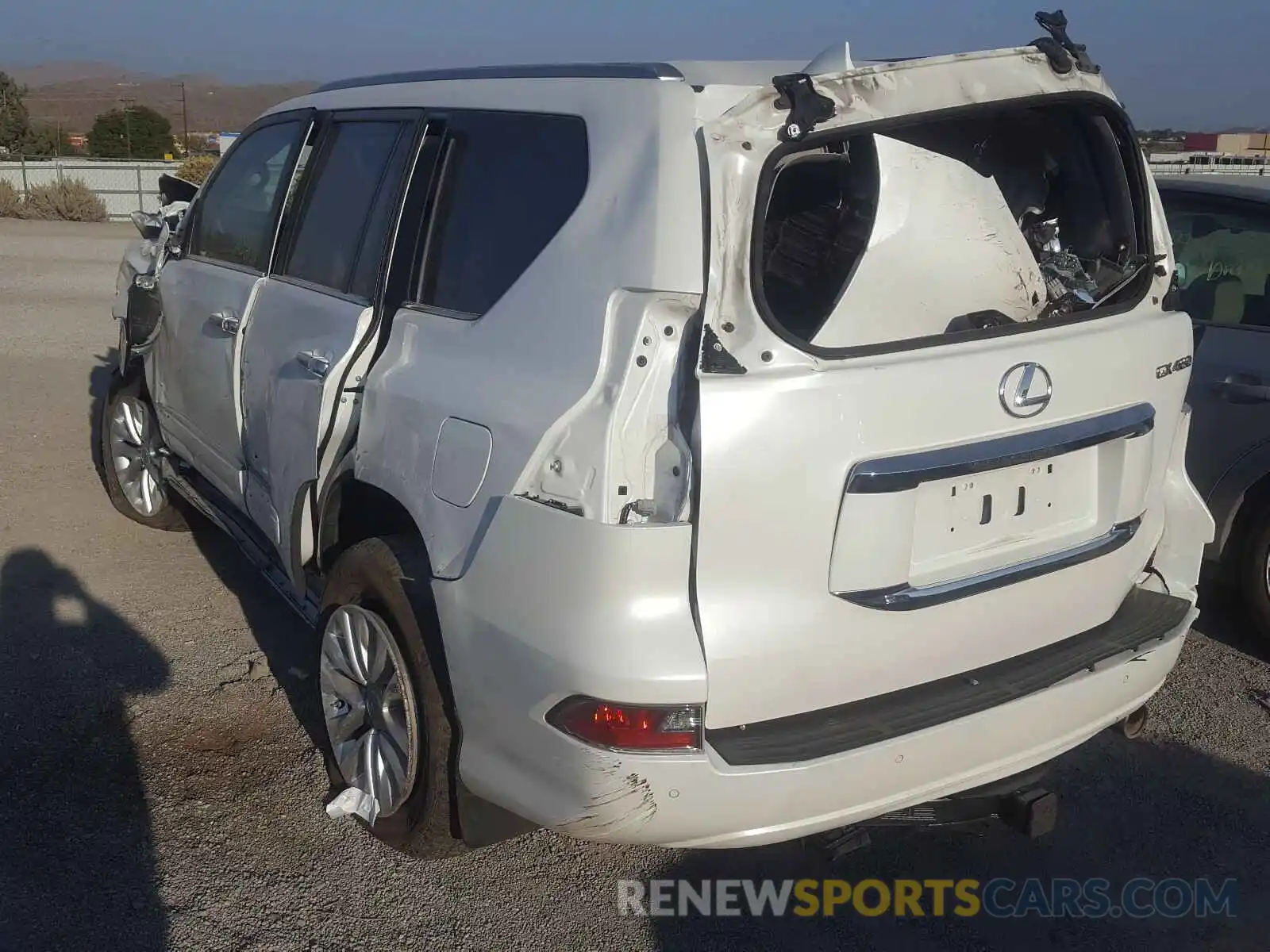 3 Photograph of a damaged car JTJBM7FX8K5219334 LEXUS GX 2019