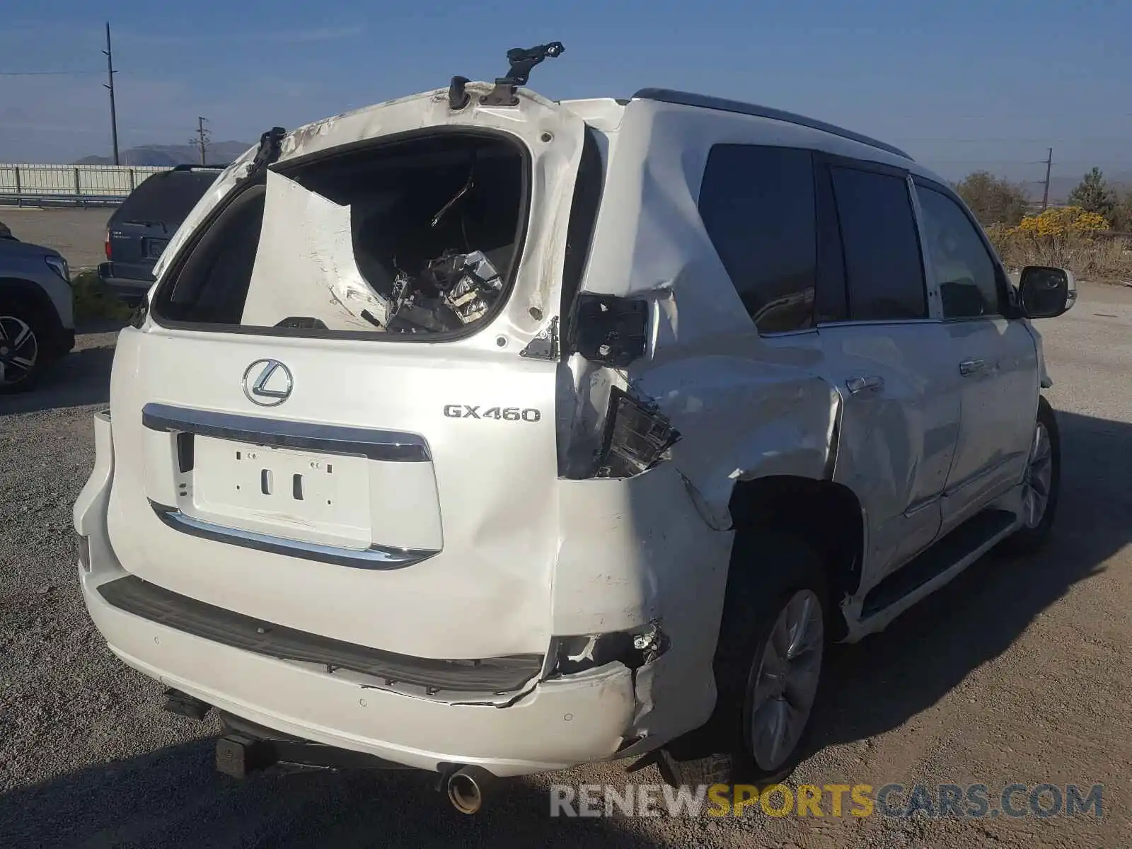 4 Photograph of a damaged car JTJBM7FX8K5219334 LEXUS GX 2019