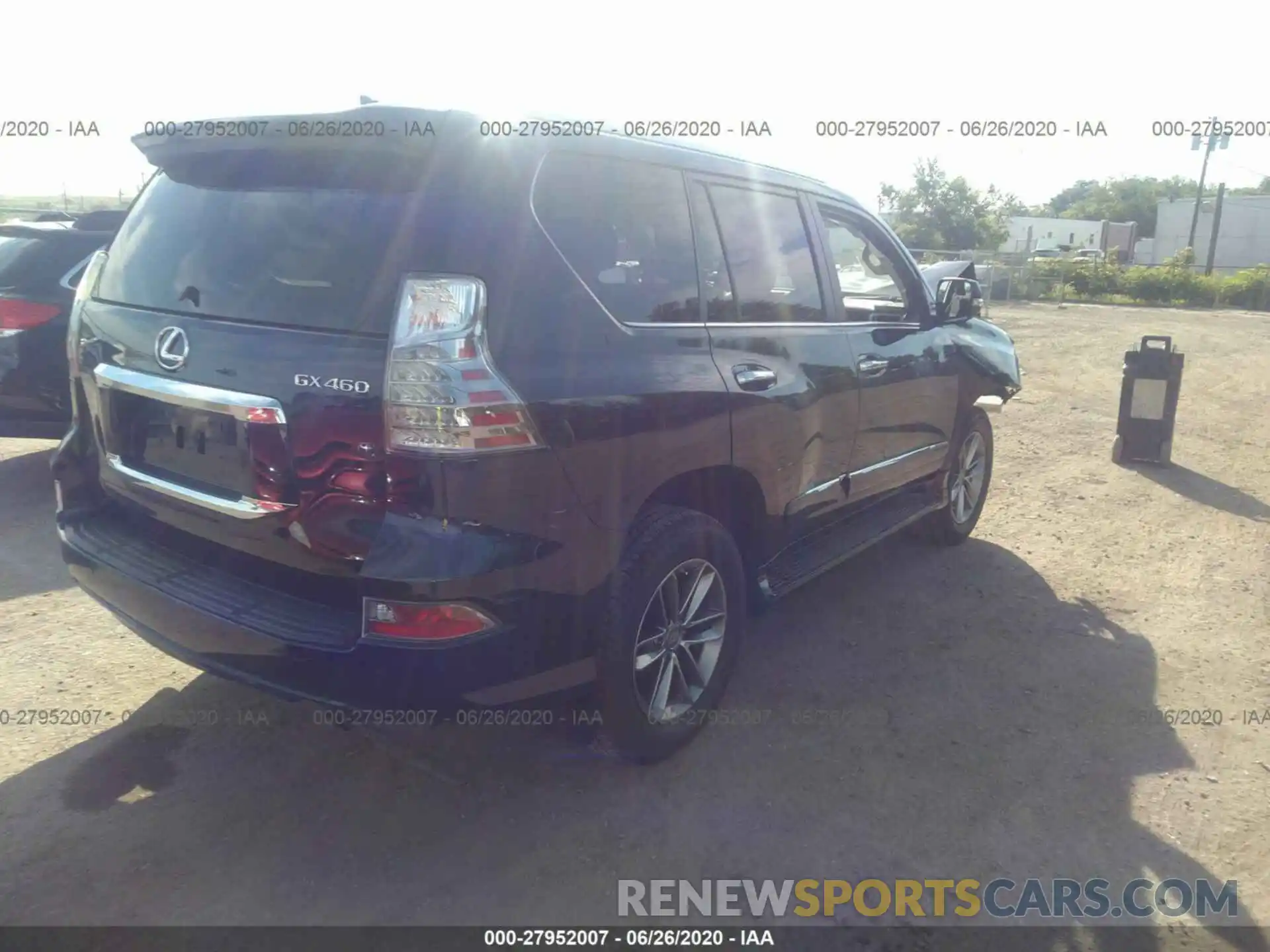 4 Фотография поврежденного автомобиля JTJBM7FX8K5219821 LEXUS GX 2019