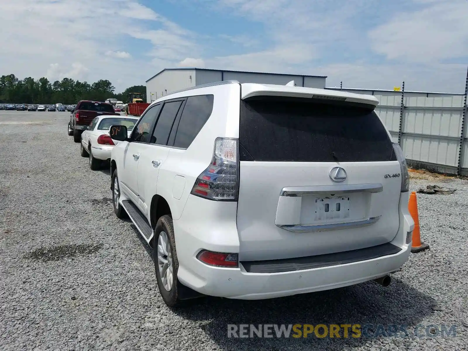 3 Photograph of a damaged car JTJBM7FX8K5219947 LEXUS GX 2019