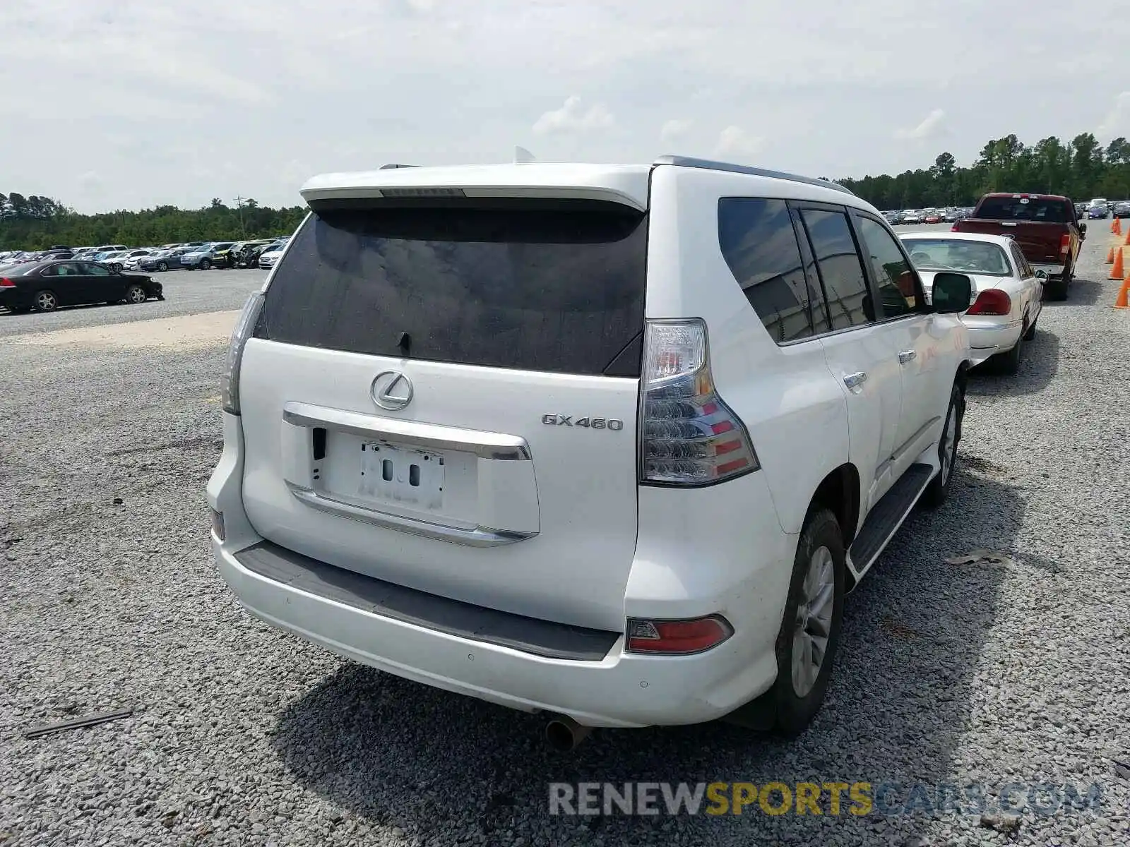 4 Photograph of a damaged car JTJBM7FX8K5219947 LEXUS GX 2019