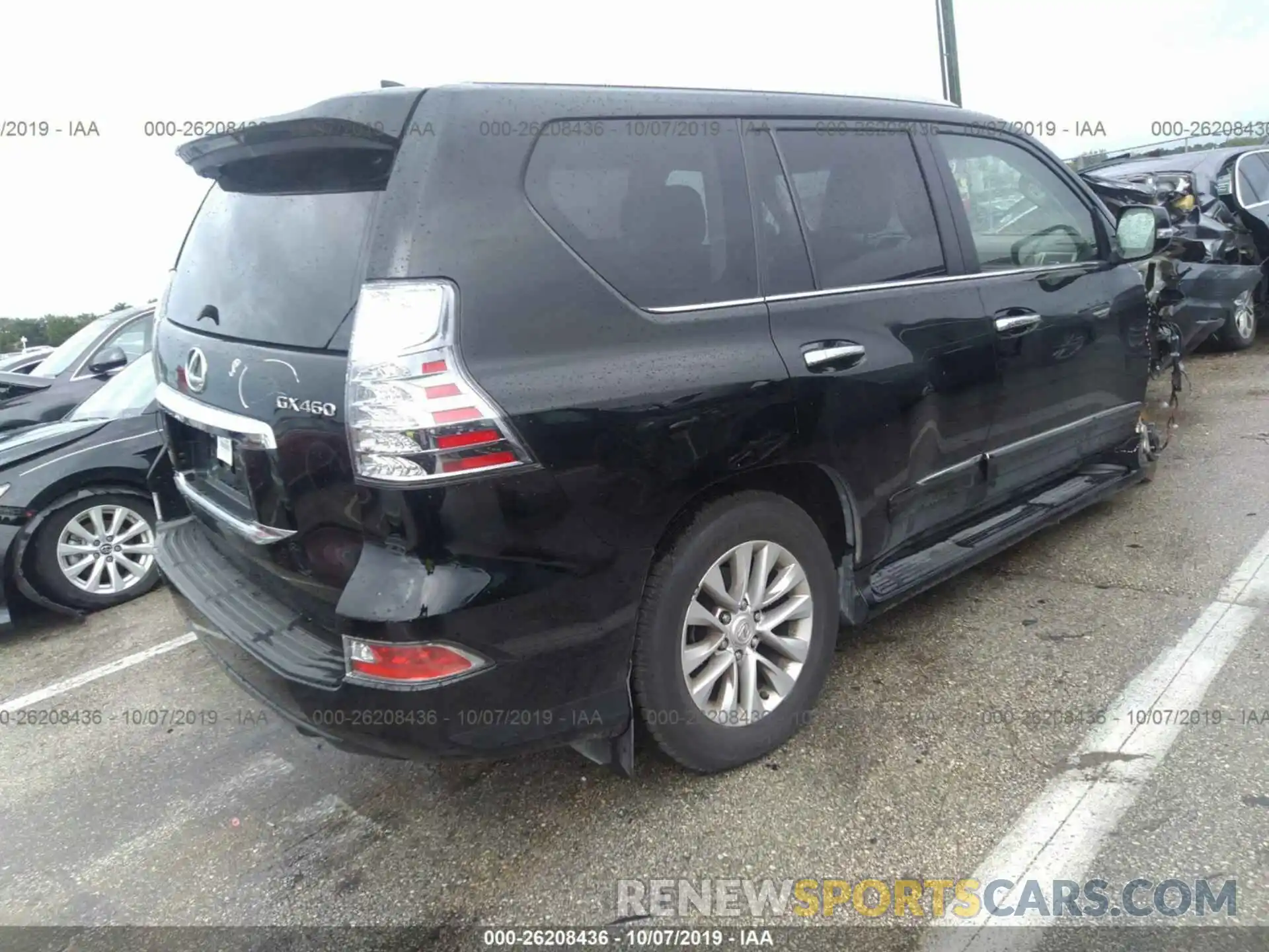 4 Photograph of a damaged car JTJBM7FX8K5220547 LEXUS GX 2019