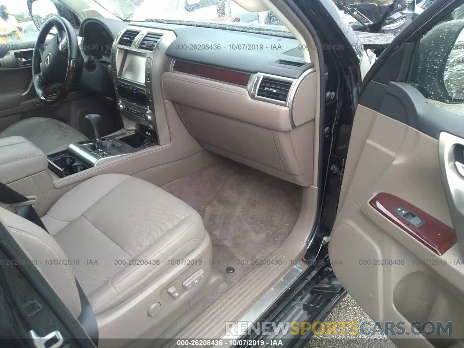 5 Photograph of a damaged car JTJBM7FX8K5220547 LEXUS GX 2019