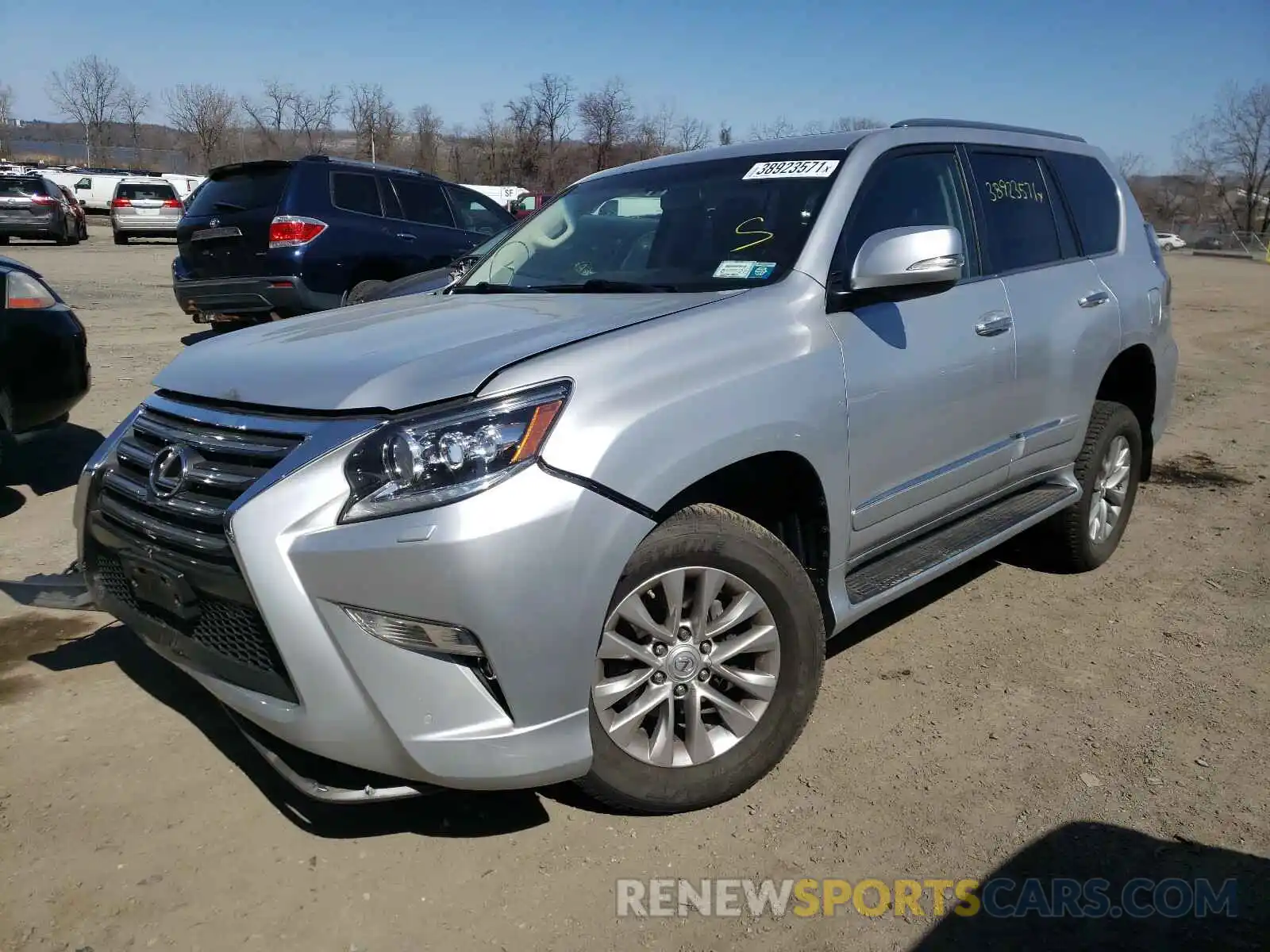 2 Photograph of a damaged car JTJBM7FX8K5221147 LEXUS GX 2019