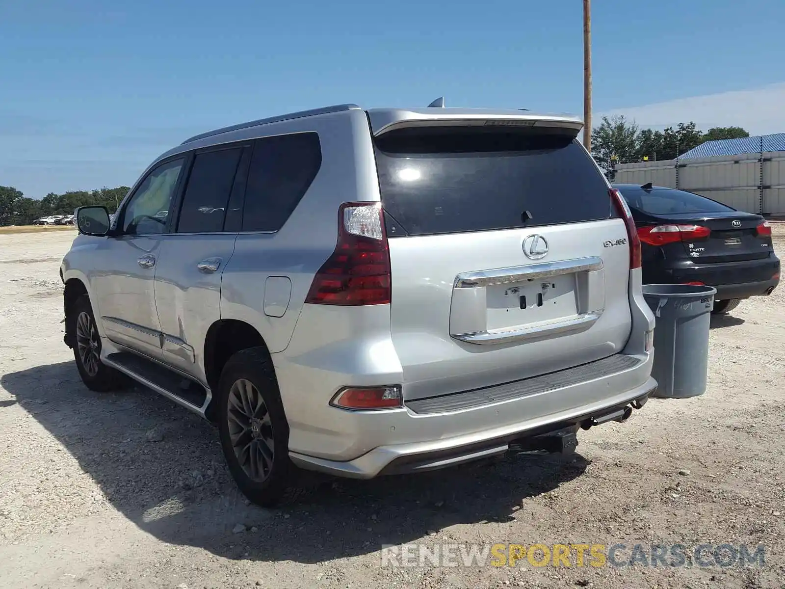 3 Фотография поврежденного автомобиля JTJBM7FX8K5222427 LEXUS GX 2019