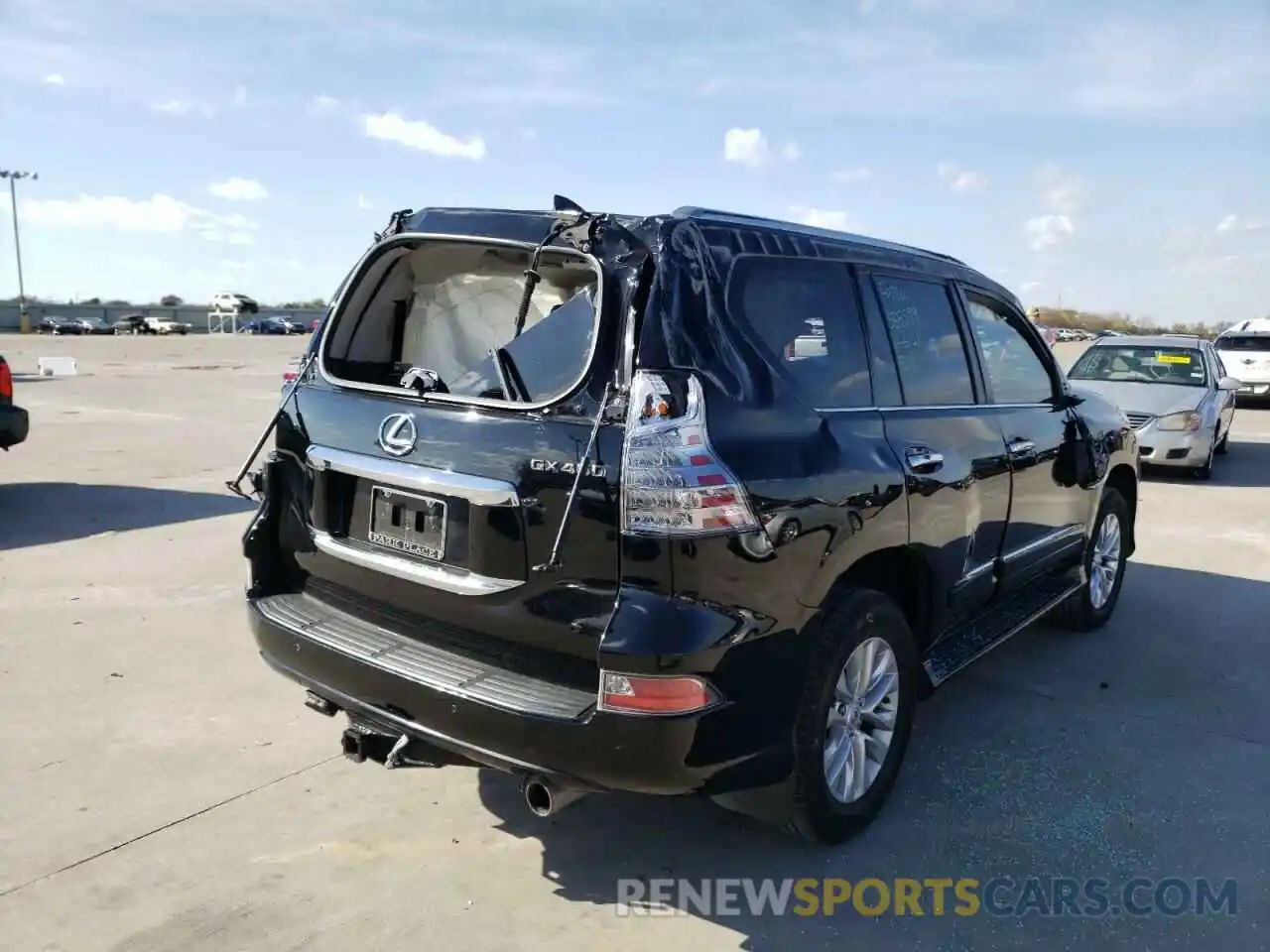 4 Фотография поврежденного автомобиля JTJBM7FX8K5222895 LEXUS GX 2019