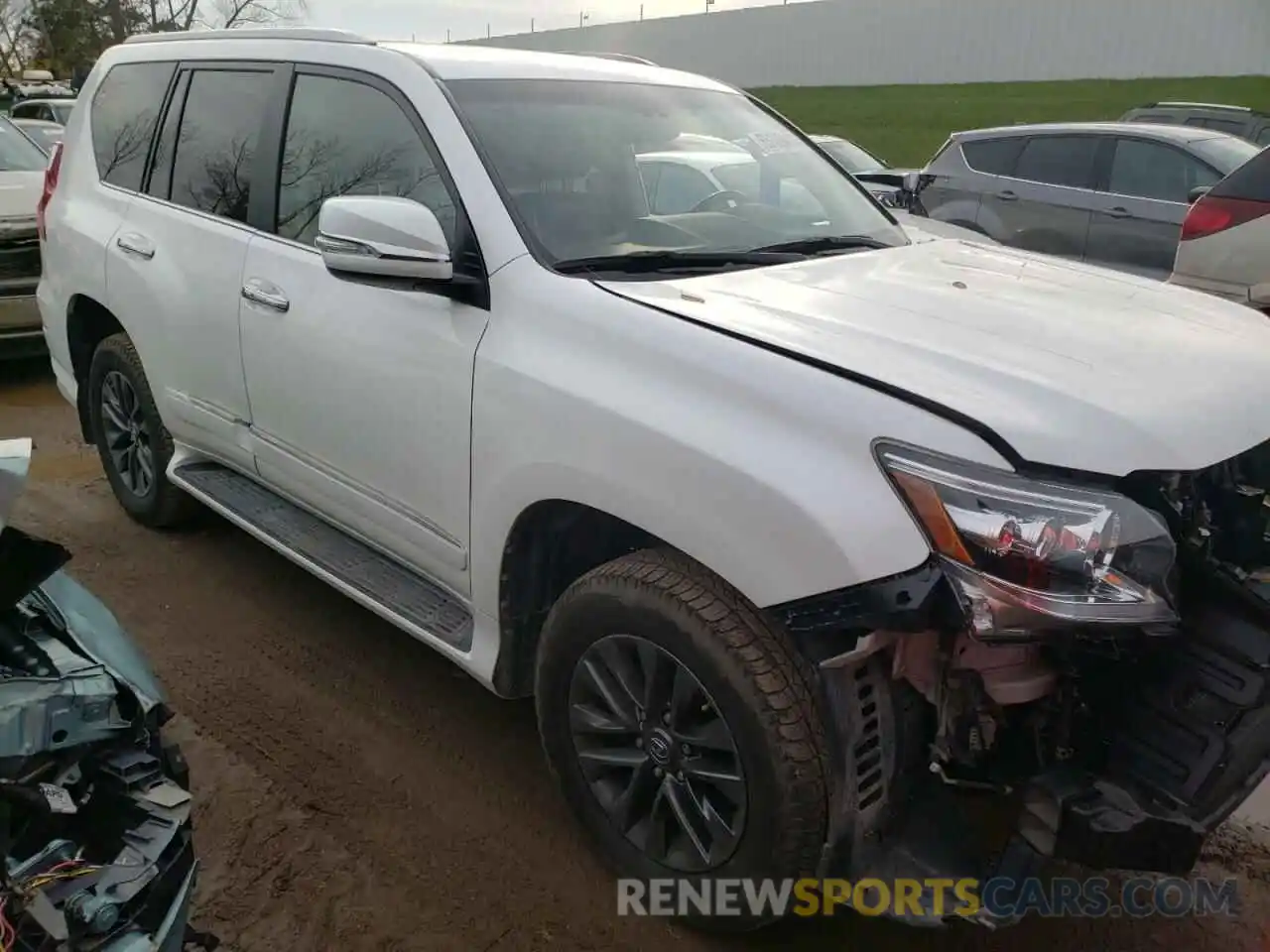 1 Photograph of a damaged car JTJBM7FX8K5223447 LEXUS GX 2019