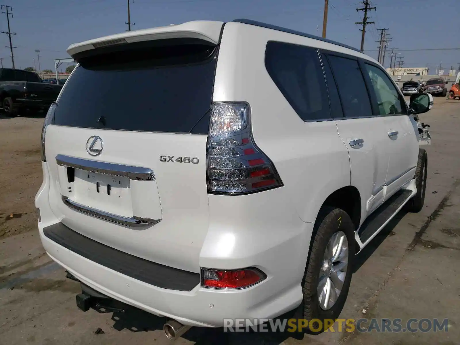 4 Фотография поврежденного автомобиля JTJBM7FX8K5225411 LEXUS GX 2019