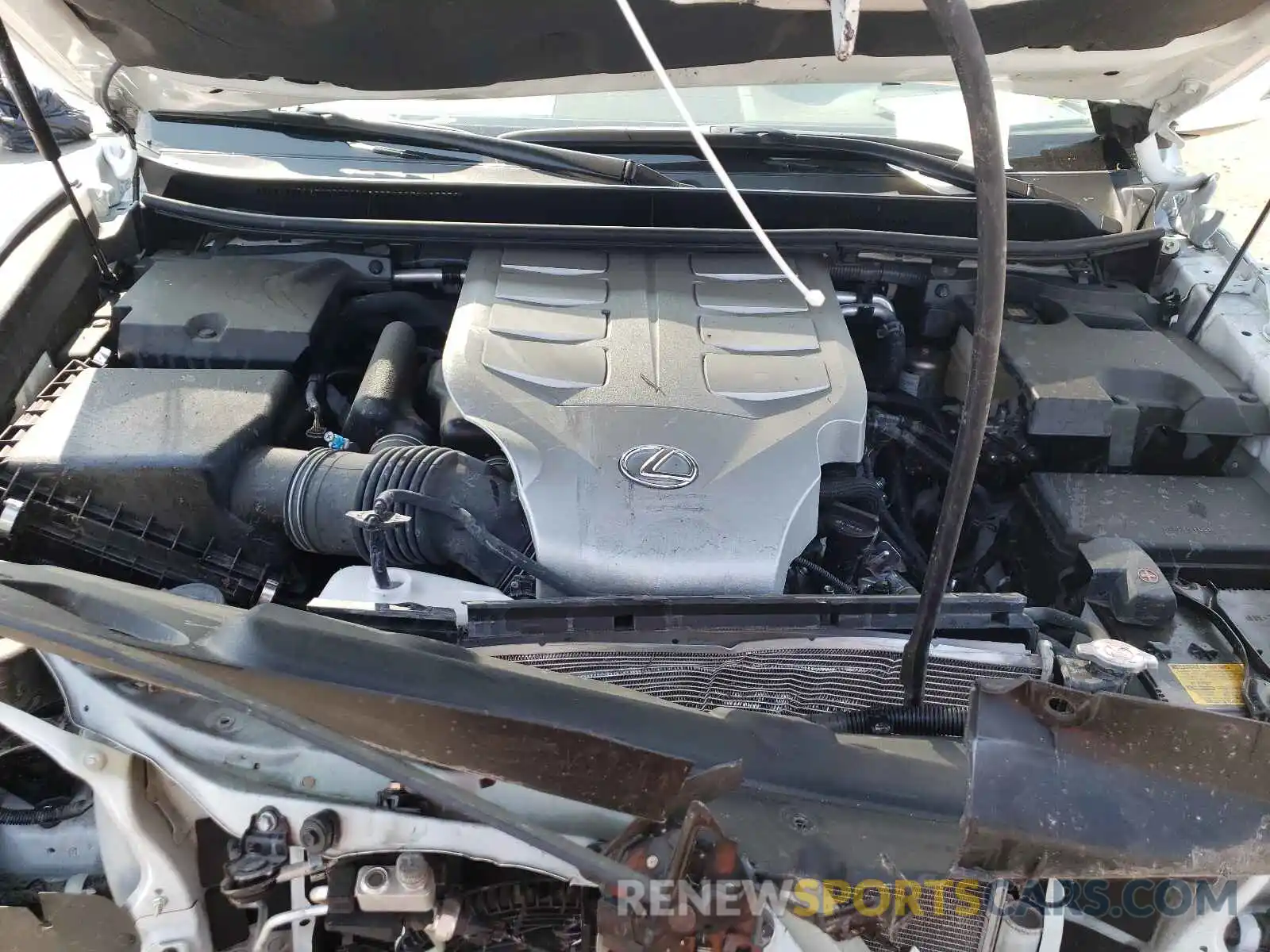 7 Photograph of a damaged car JTJBM7FX8K5225411 LEXUS GX 2019