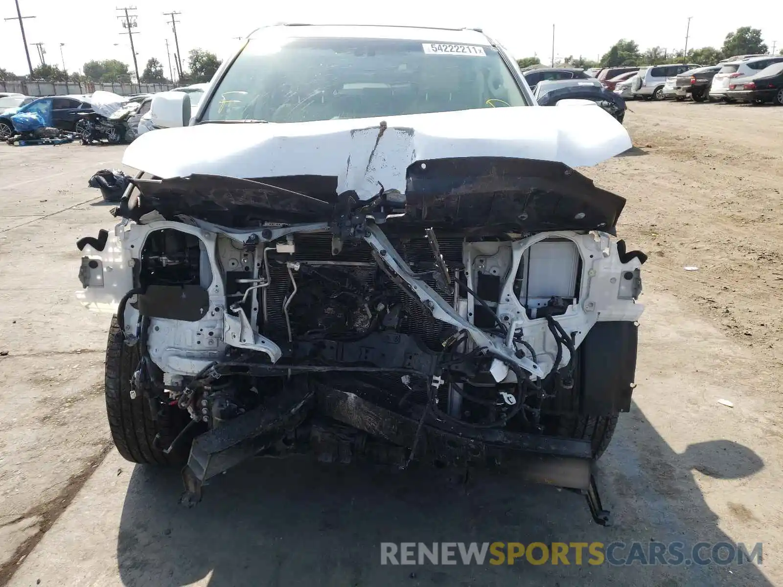 9 Photograph of a damaged car JTJBM7FX8K5225411 LEXUS GX 2019