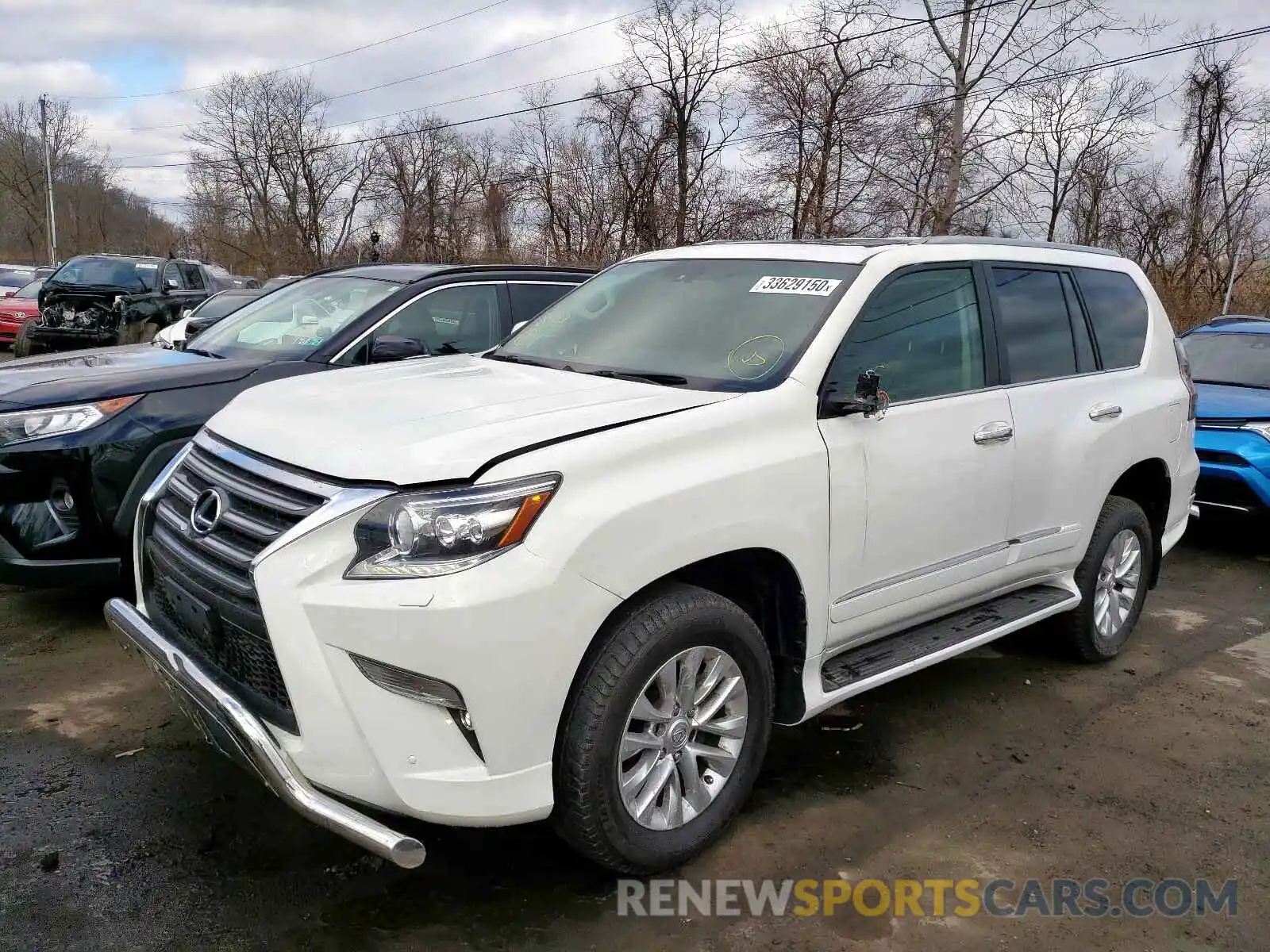 2 Photograph of a damaged car JTJBM7FX8K5226414 LEXUS GX 2019