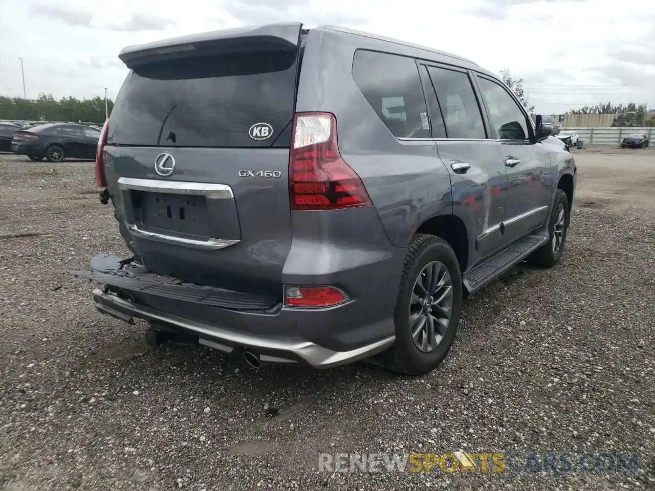 4 Фотография поврежденного автомобиля JTJBM7FX8K5227403 LEXUS GX 2019