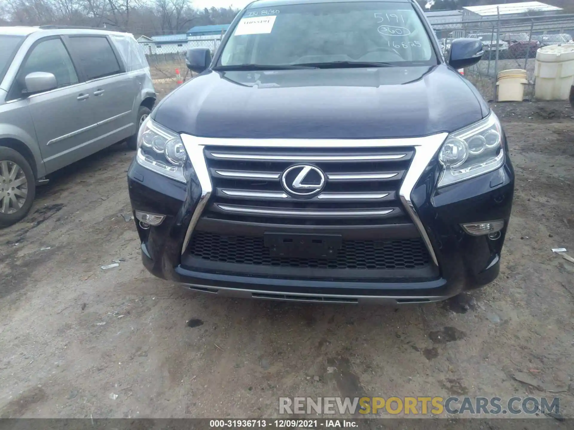 6 Фотография поврежденного автомобиля JTJBM7FX8K5230012 LEXUS GX 2019