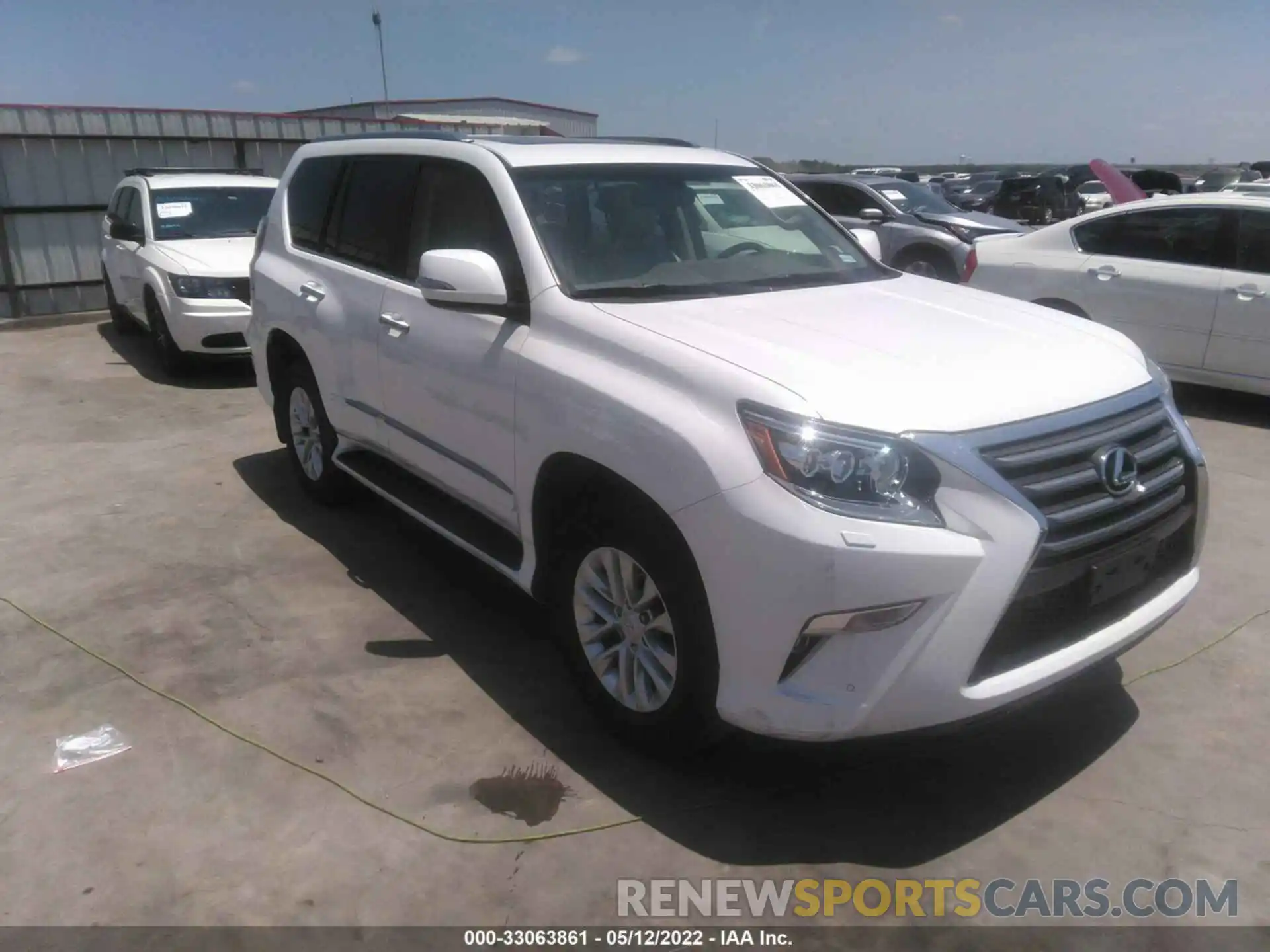 1 Photograph of a damaged car JTJBM7FX8K5230771 LEXUS GX 2019