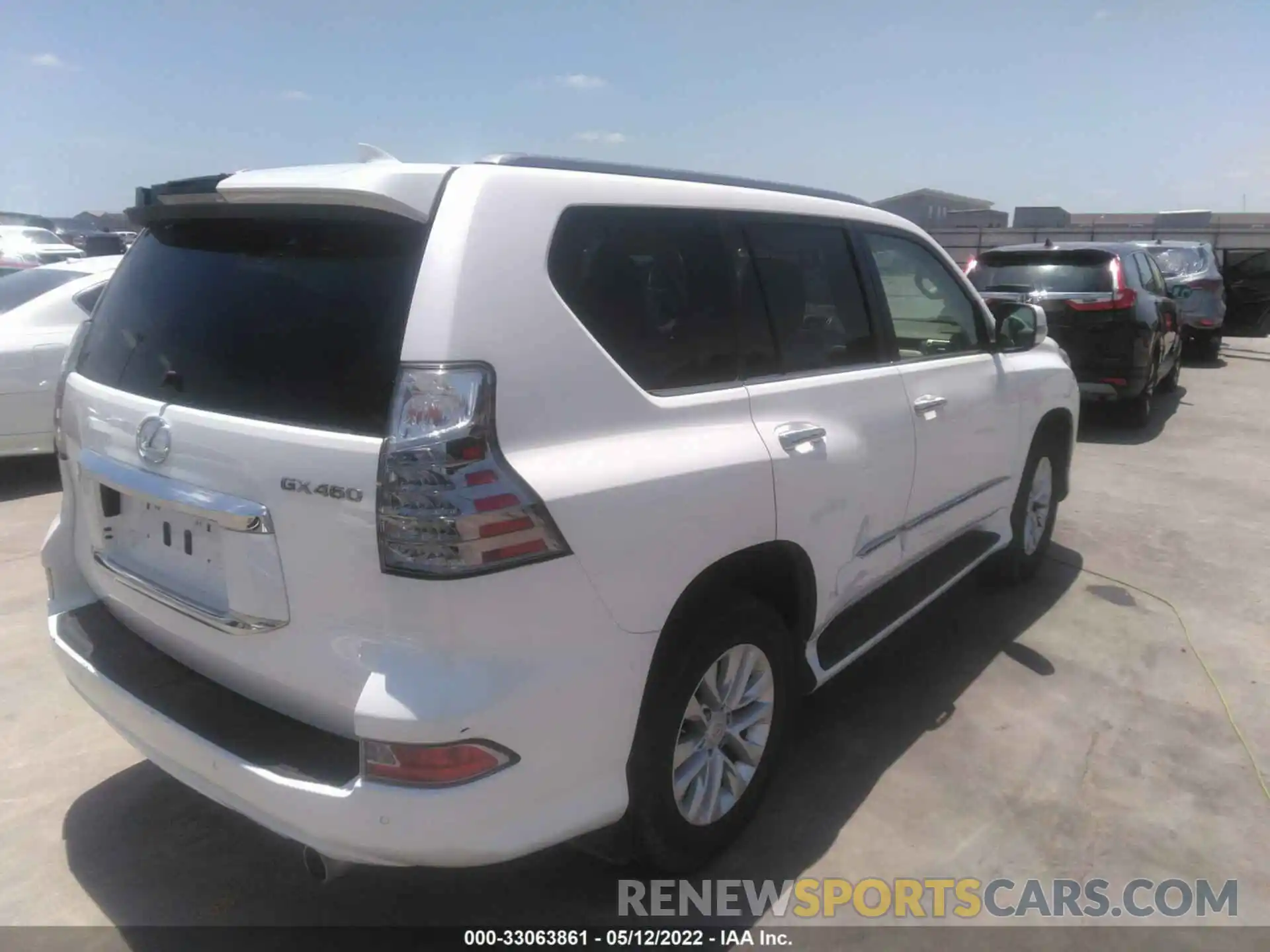 4 Фотография поврежденного автомобиля JTJBM7FX8K5230771 LEXUS GX 2019