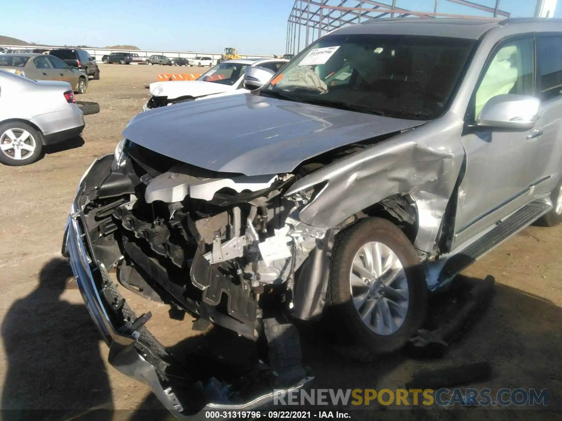 6 Photograph of a damaged car JTJBM7FX8K5233850 LEXUS GX 2019