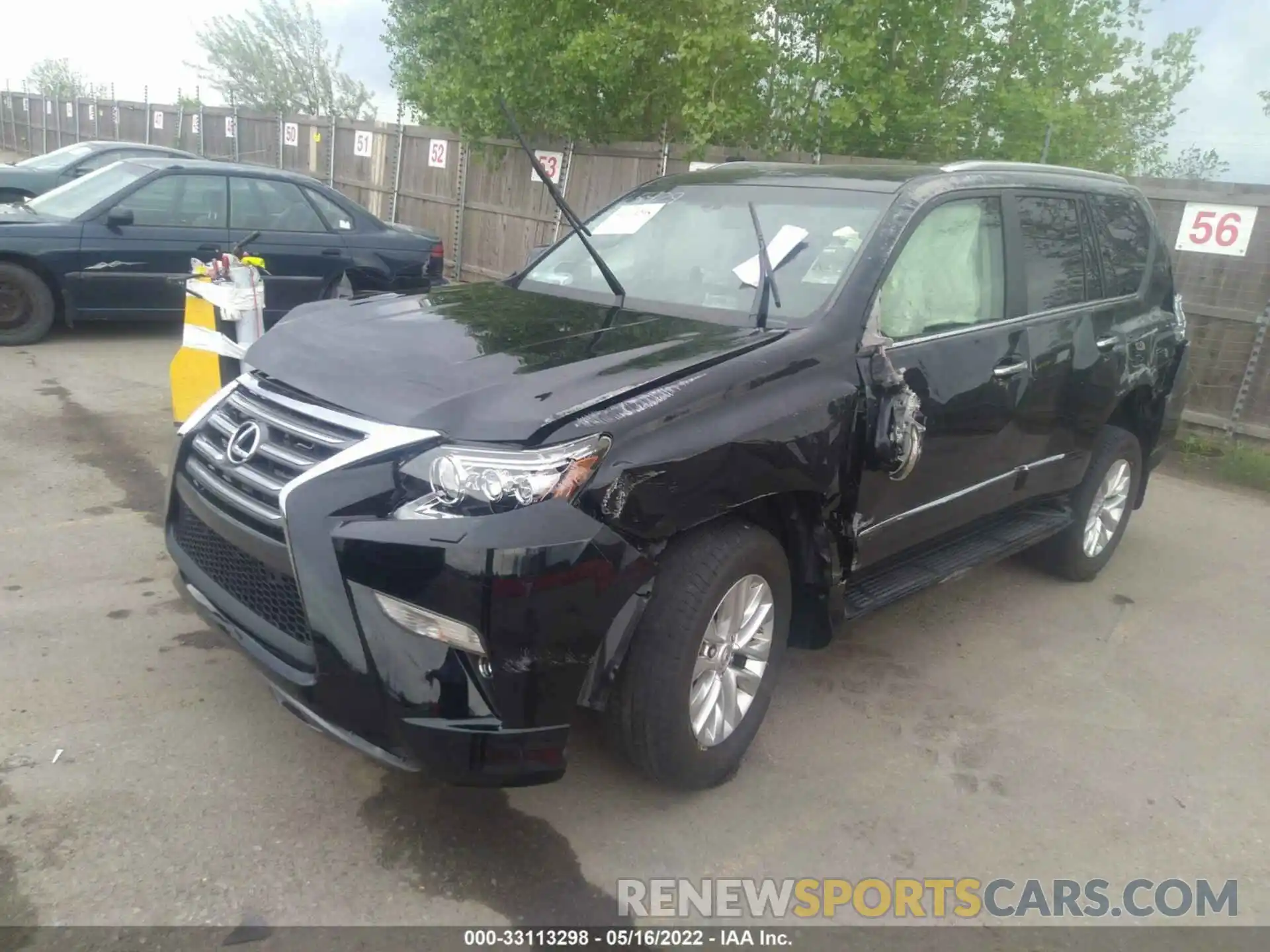 2 Фотография поврежденного автомобиля JTJBM7FX8K5234240 LEXUS GX 2019